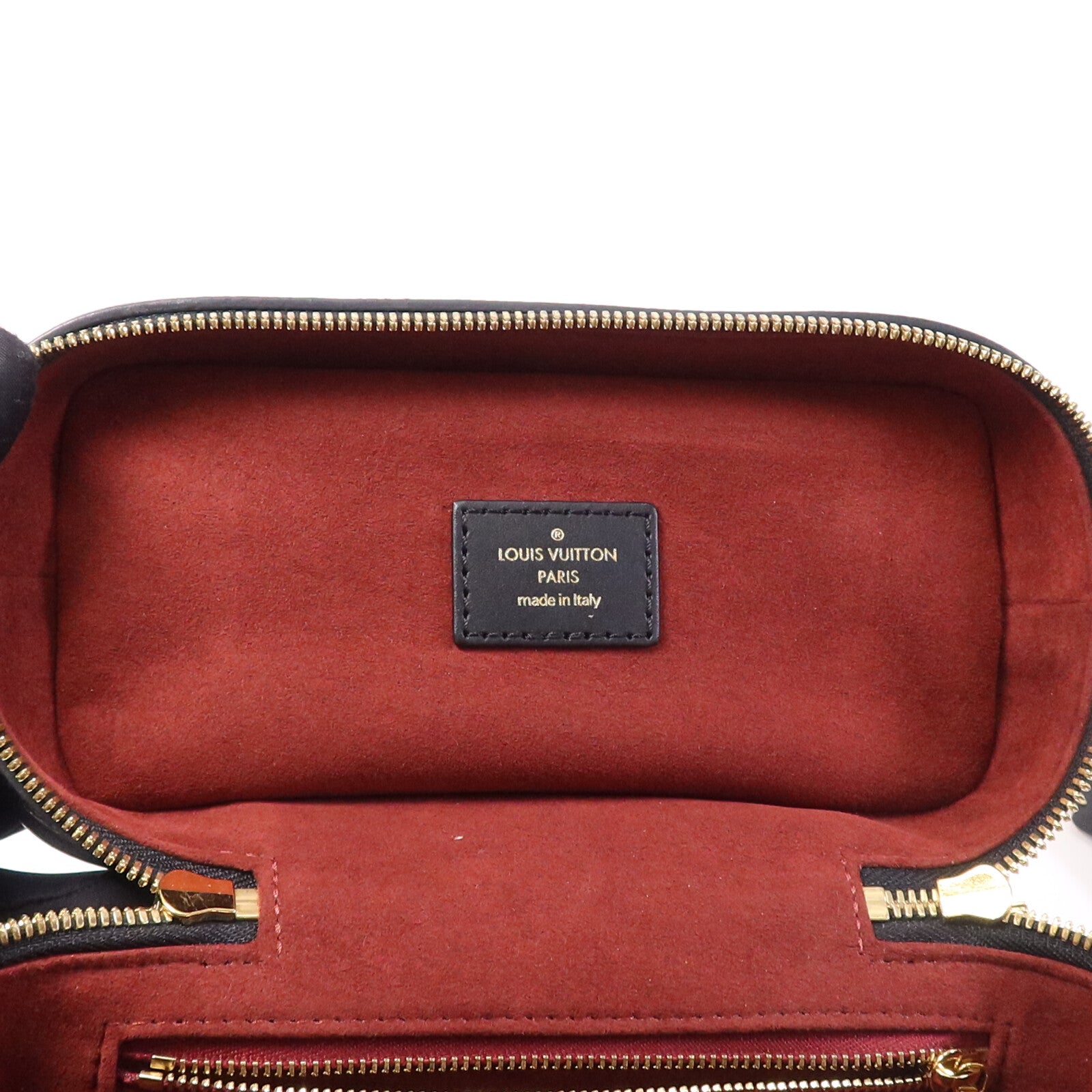 LOUIS VUITTON 【激減優惠】Monogram Empreinte Vanity PM金扣鏈帶手挽肩背兩用袋