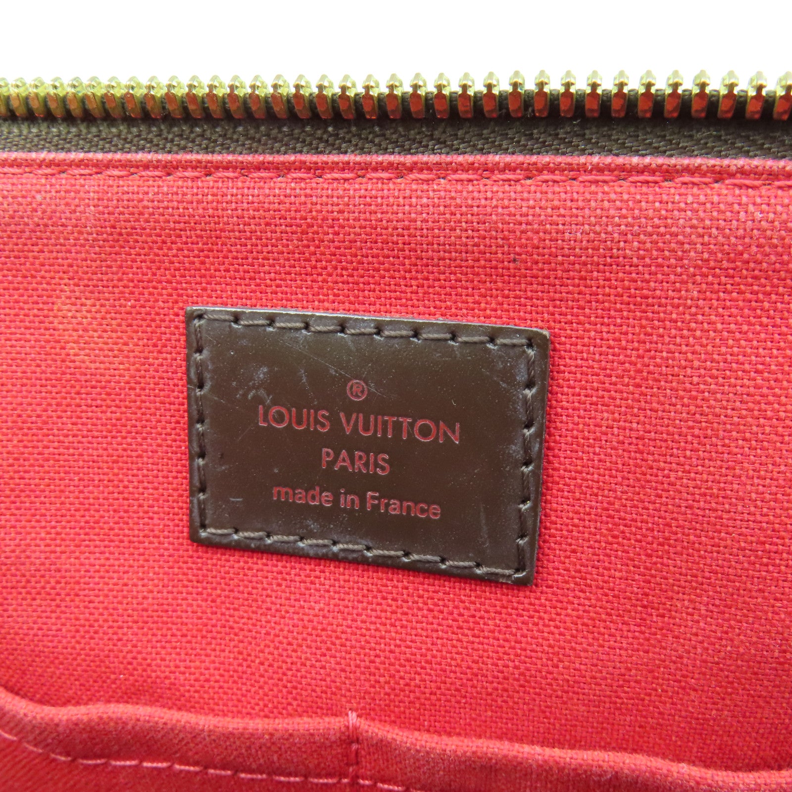 LOUIS VUITTON 【清倉大減價】Damier Ebene Westminster GM金扣肩背袋啡色