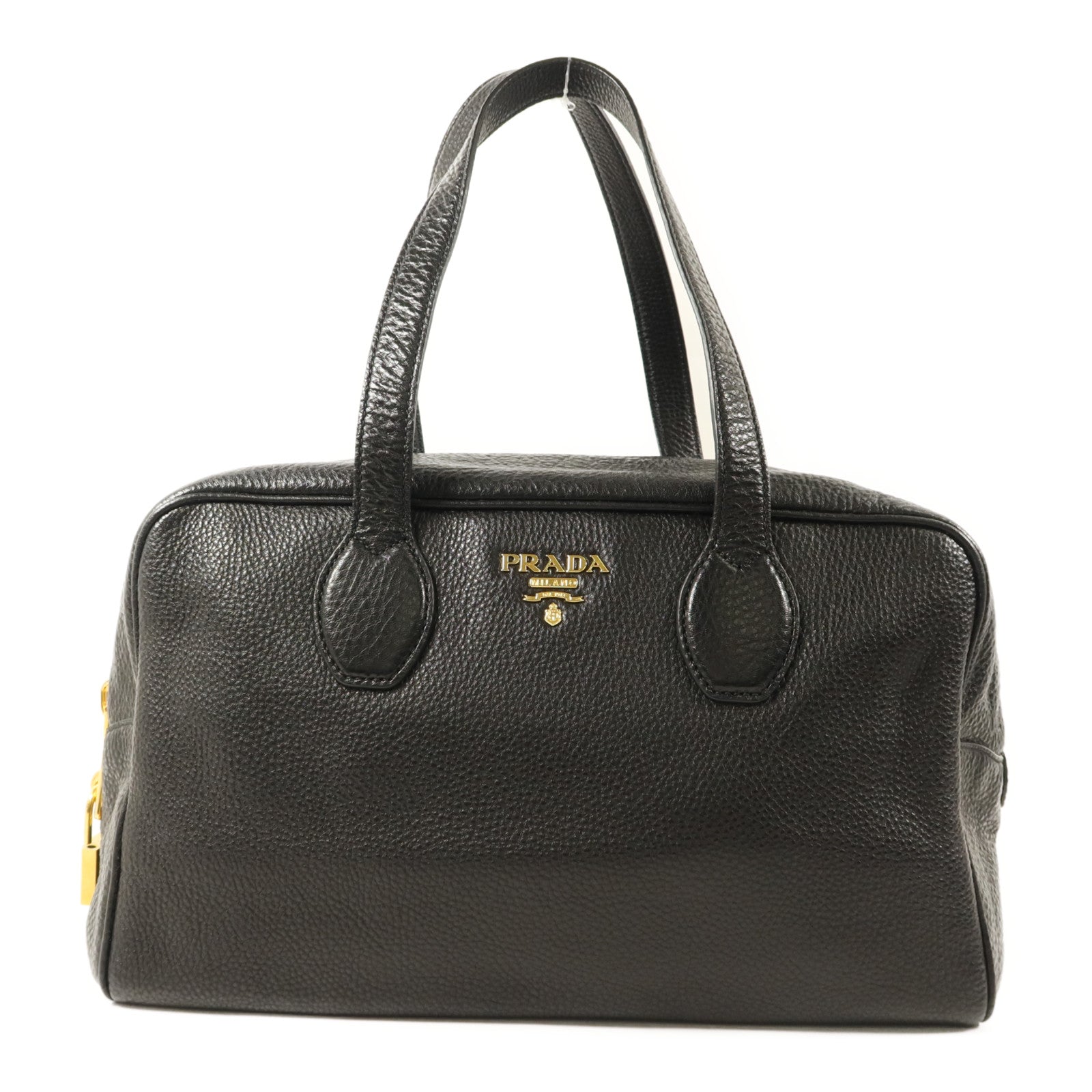 PRADA 牛皮皮革Shoulder Bag金扣肩背袋