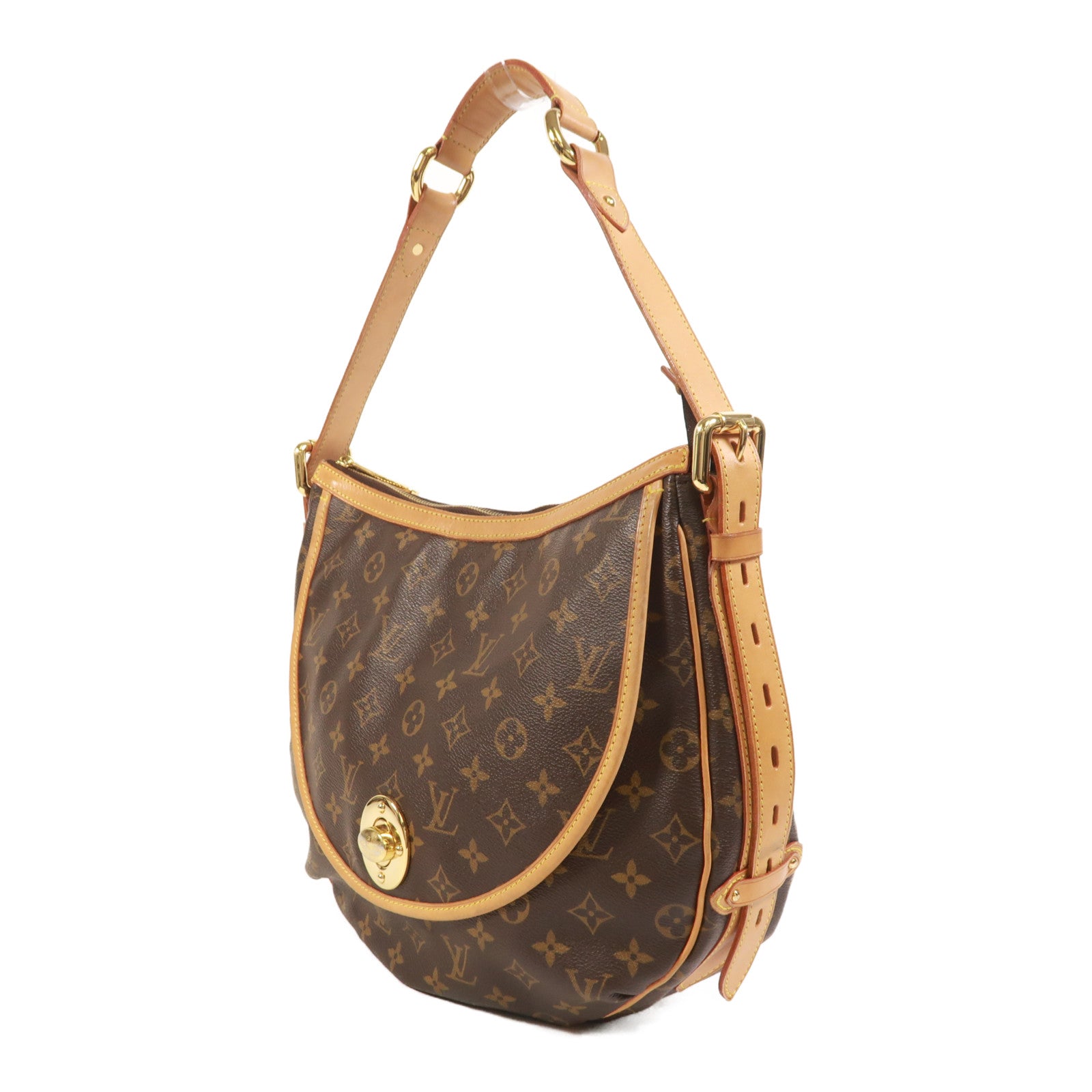 LOUIS VUITTON Monogram Tulum GM金扣肩背袋