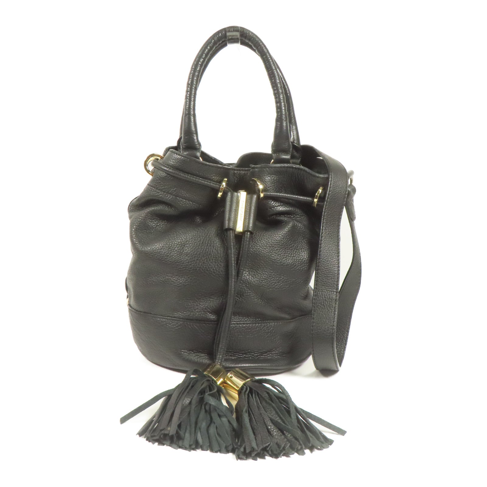 SEE BY CHLOE 牛皮皮革Shoulder Bag金扣肩背袋