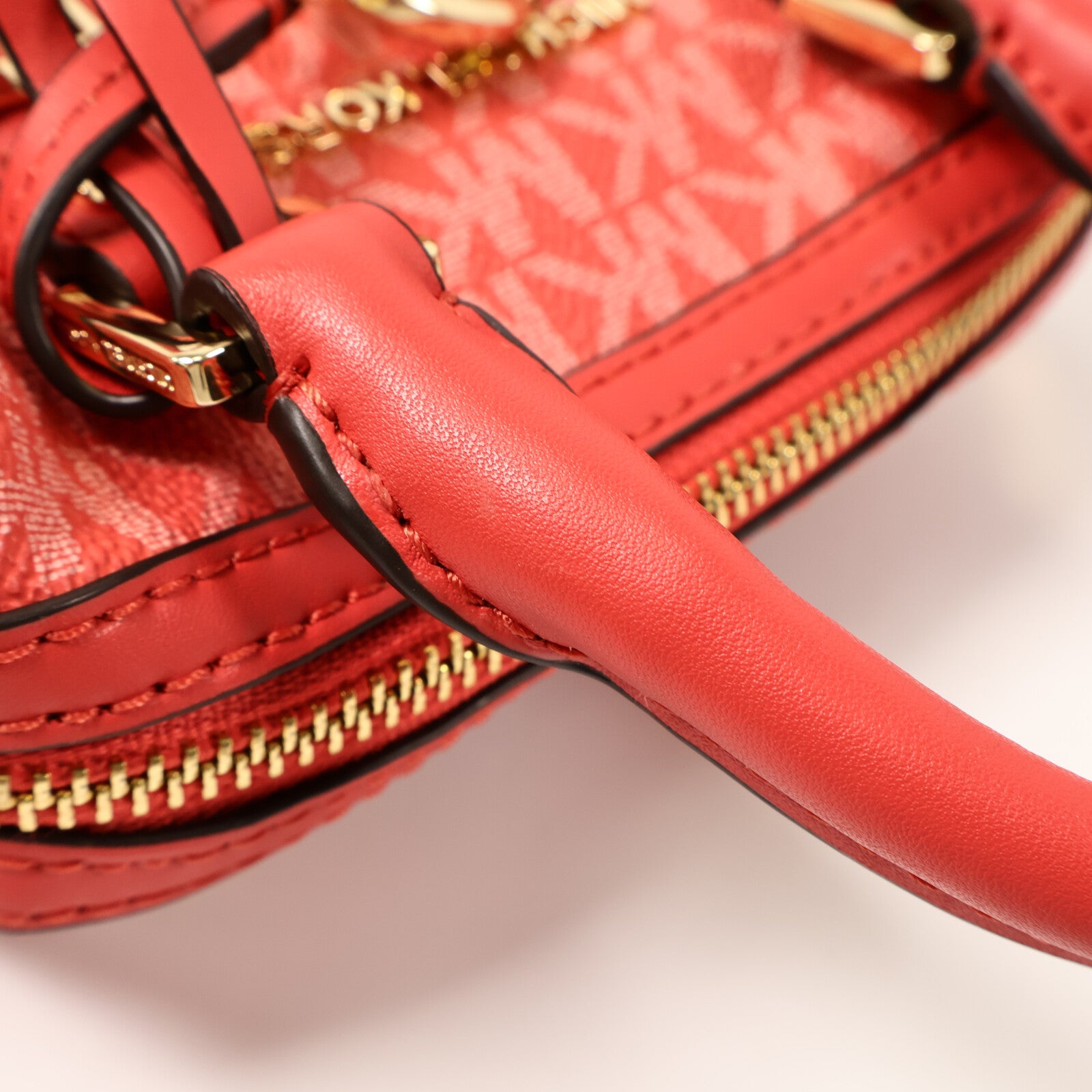 Michael Kors 塗層帆布Boston Bag手挽肩背兩用袋