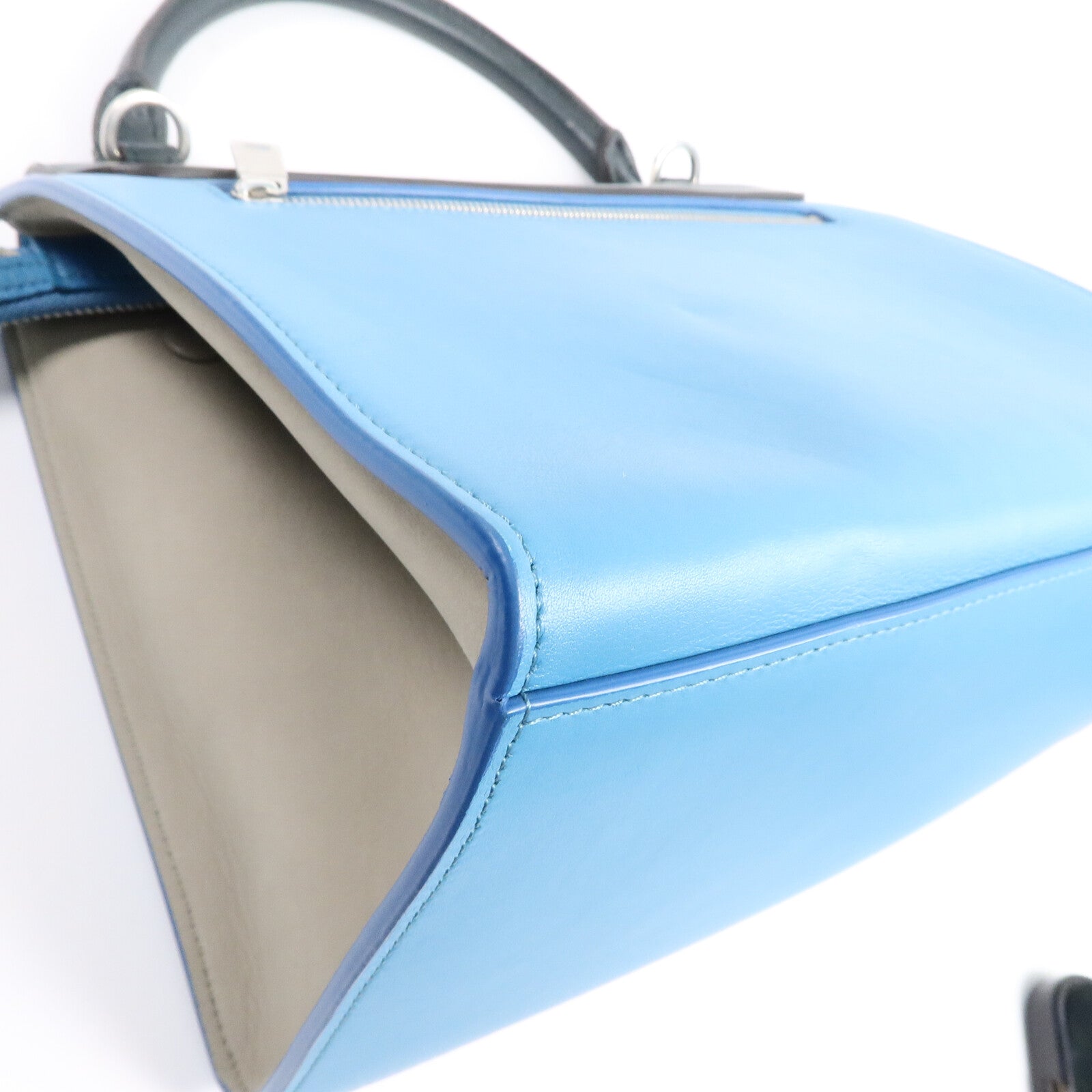 CELINE 牛皮皮革Trapeze手挽肩背兩用袋