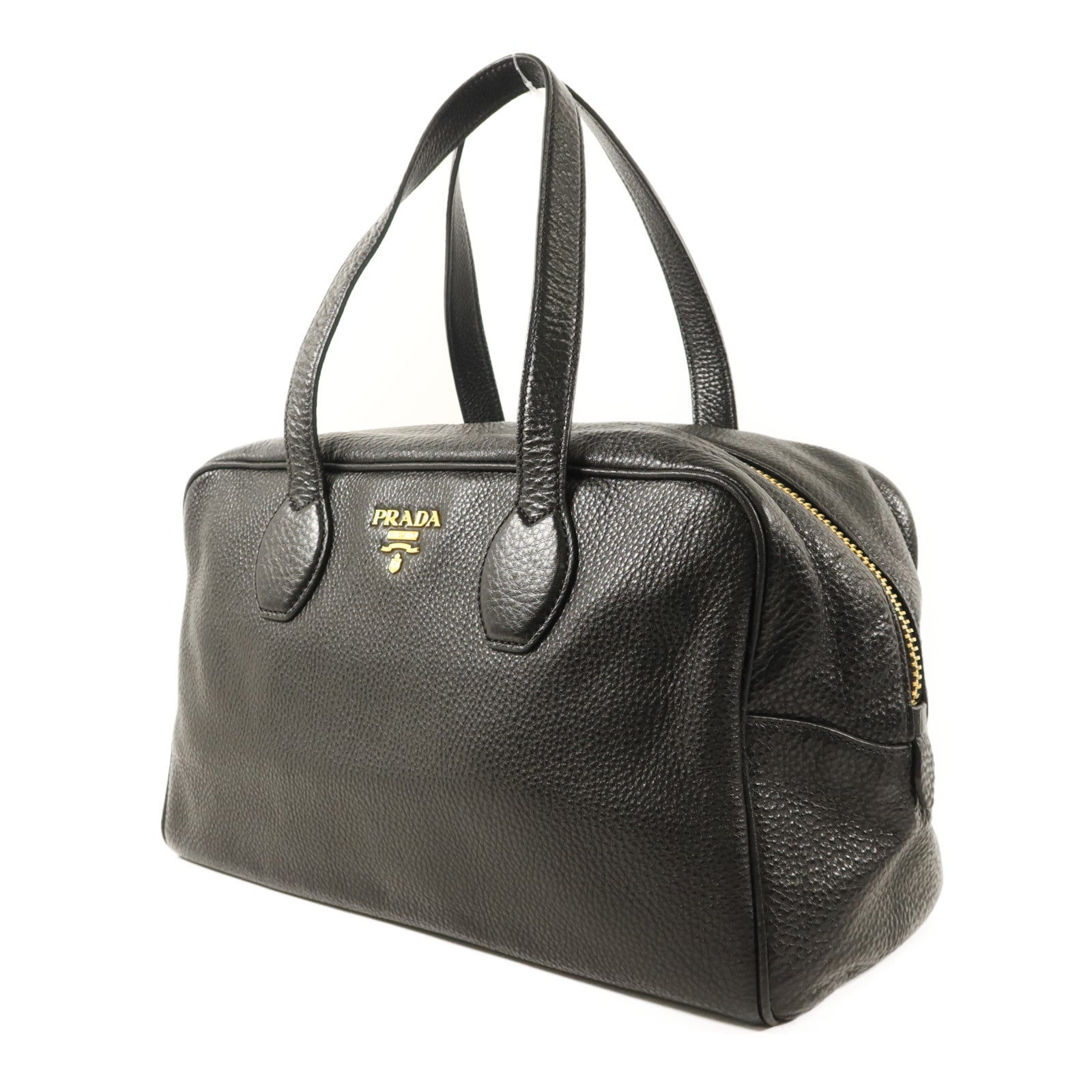 PRADA 牛皮皮革Shoulder Bag金扣肩背袋