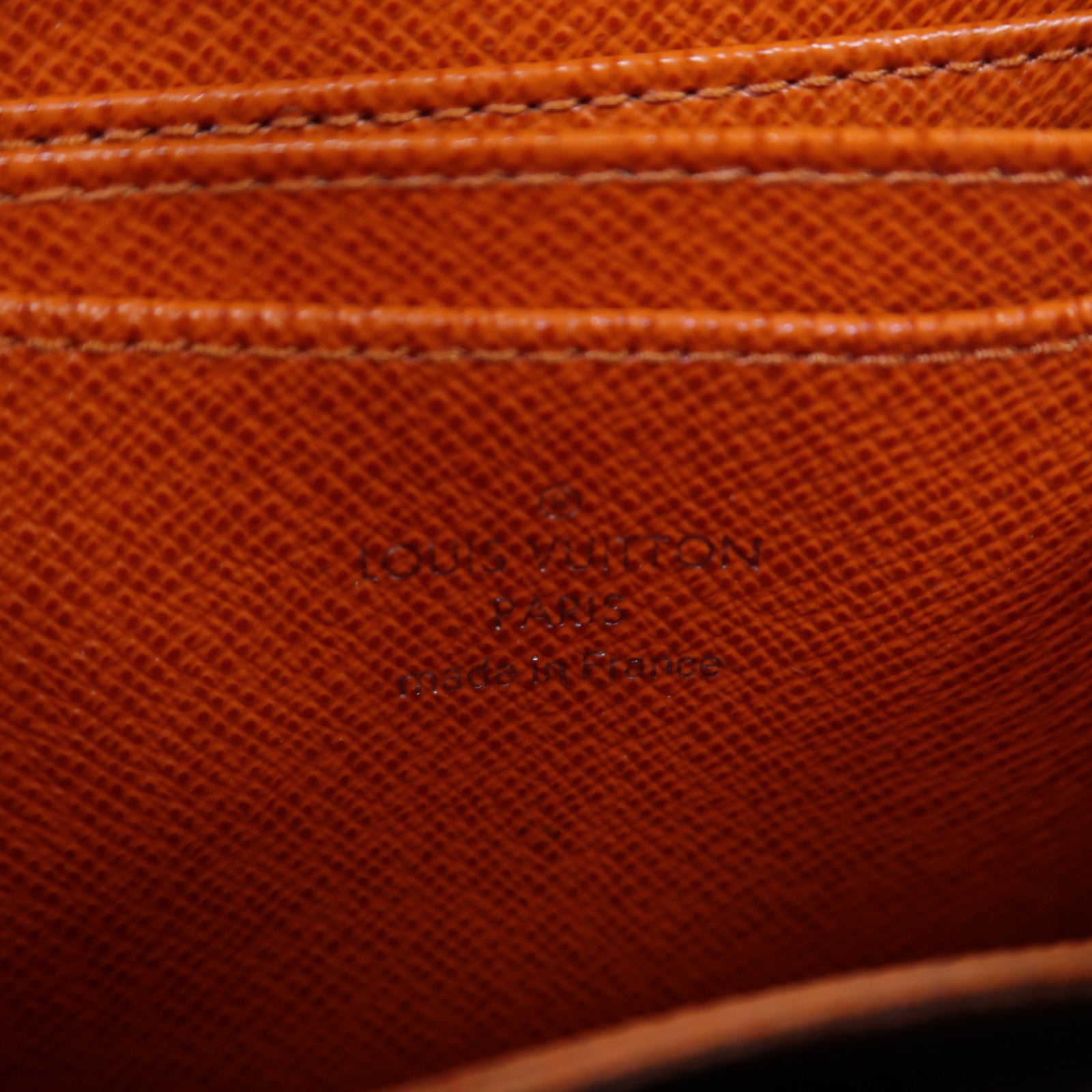 LOUIS VUITTON Epi Zippy Coin Purse銀扣零錢包橙色