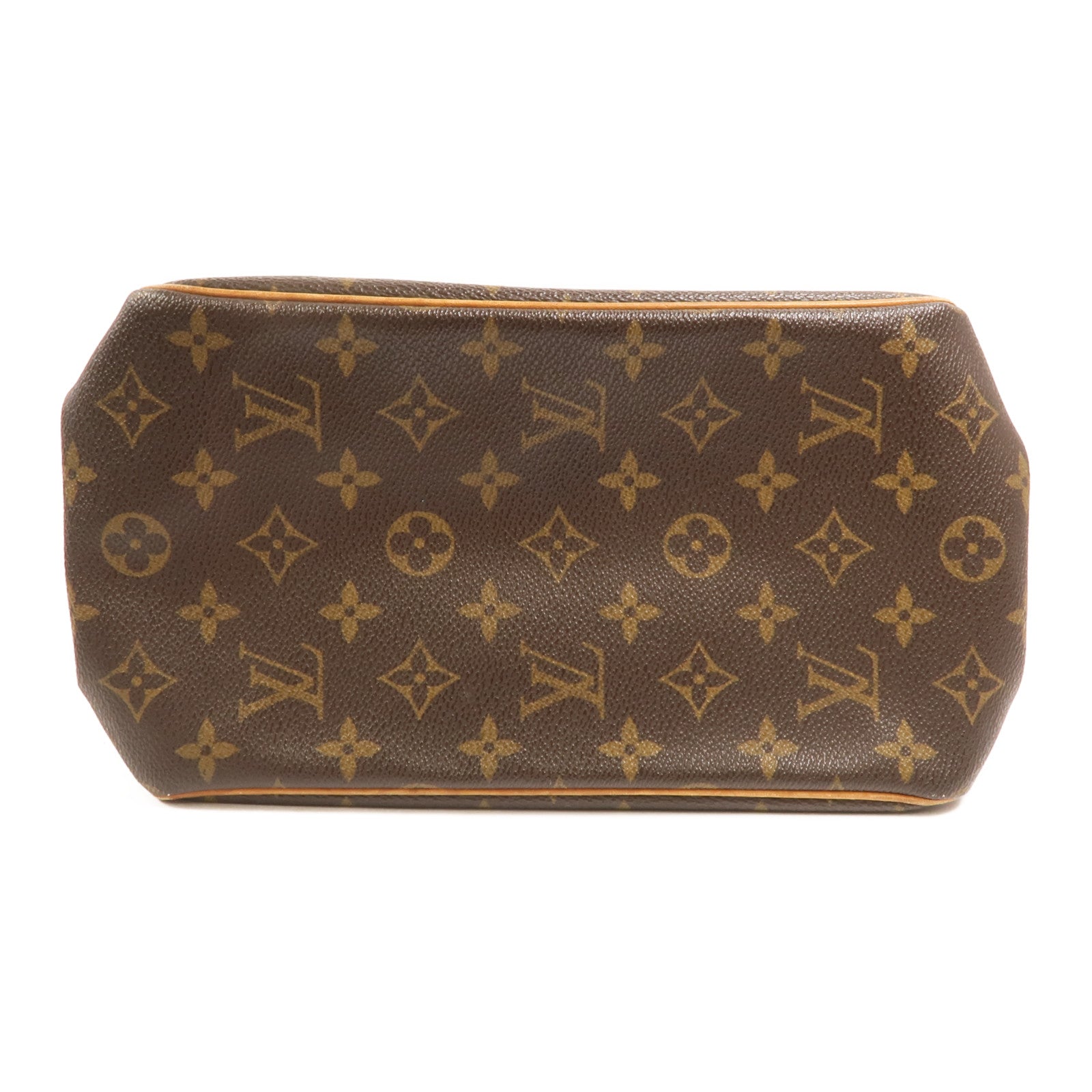 LOUIS VUITTON Monogram Batignolles金扣手挽袋
