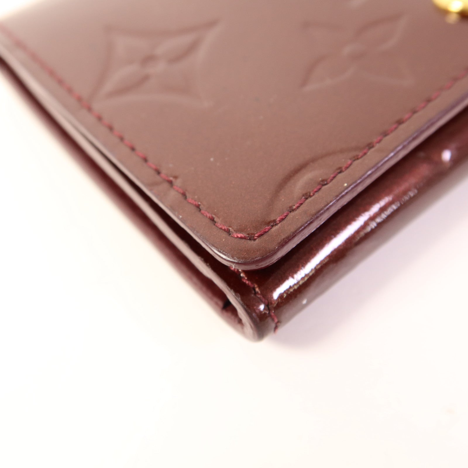 LOUIS VUITTON Vernis Card Case金扣卡片套