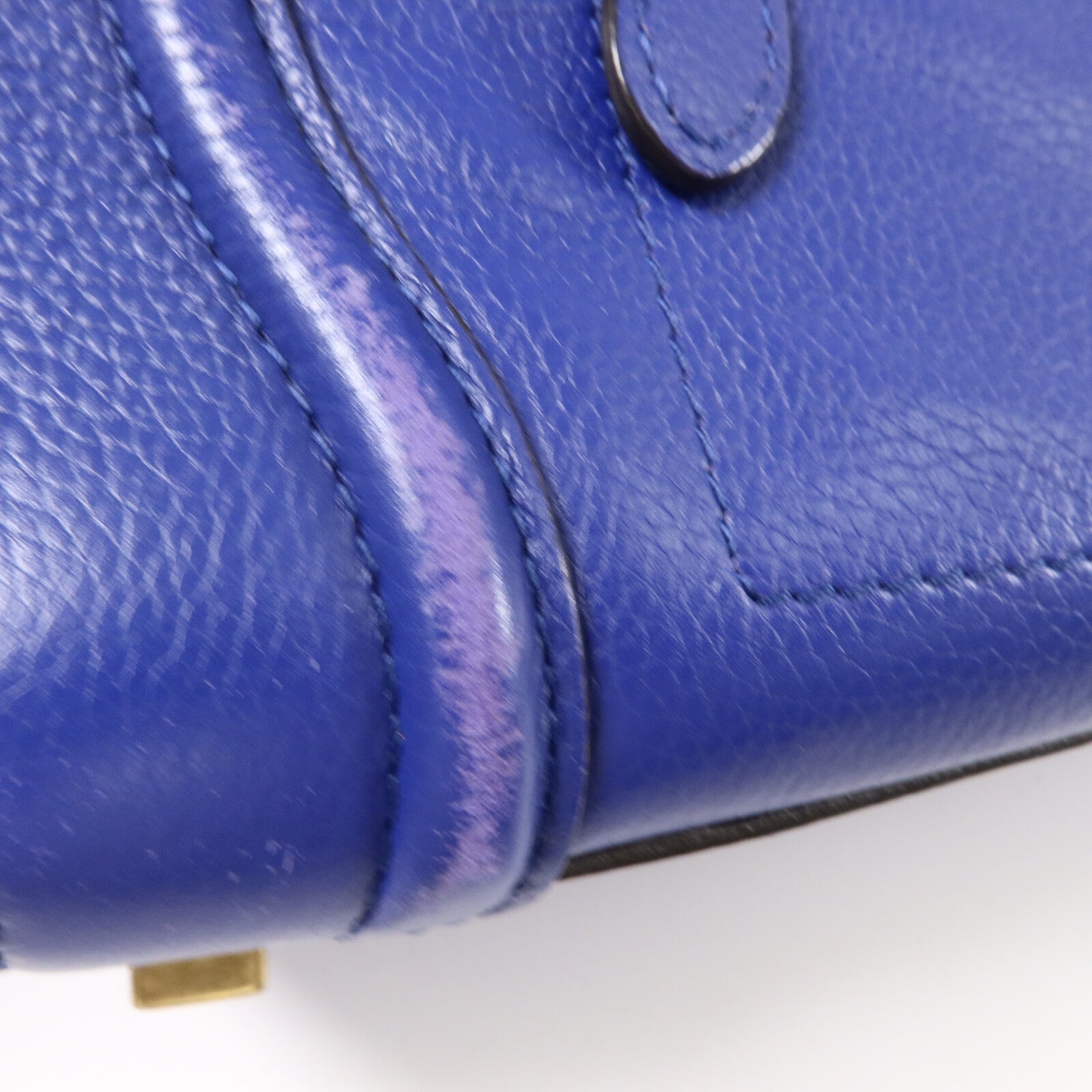 CELINE 牛皮皮革Micro Luggage手挽袋