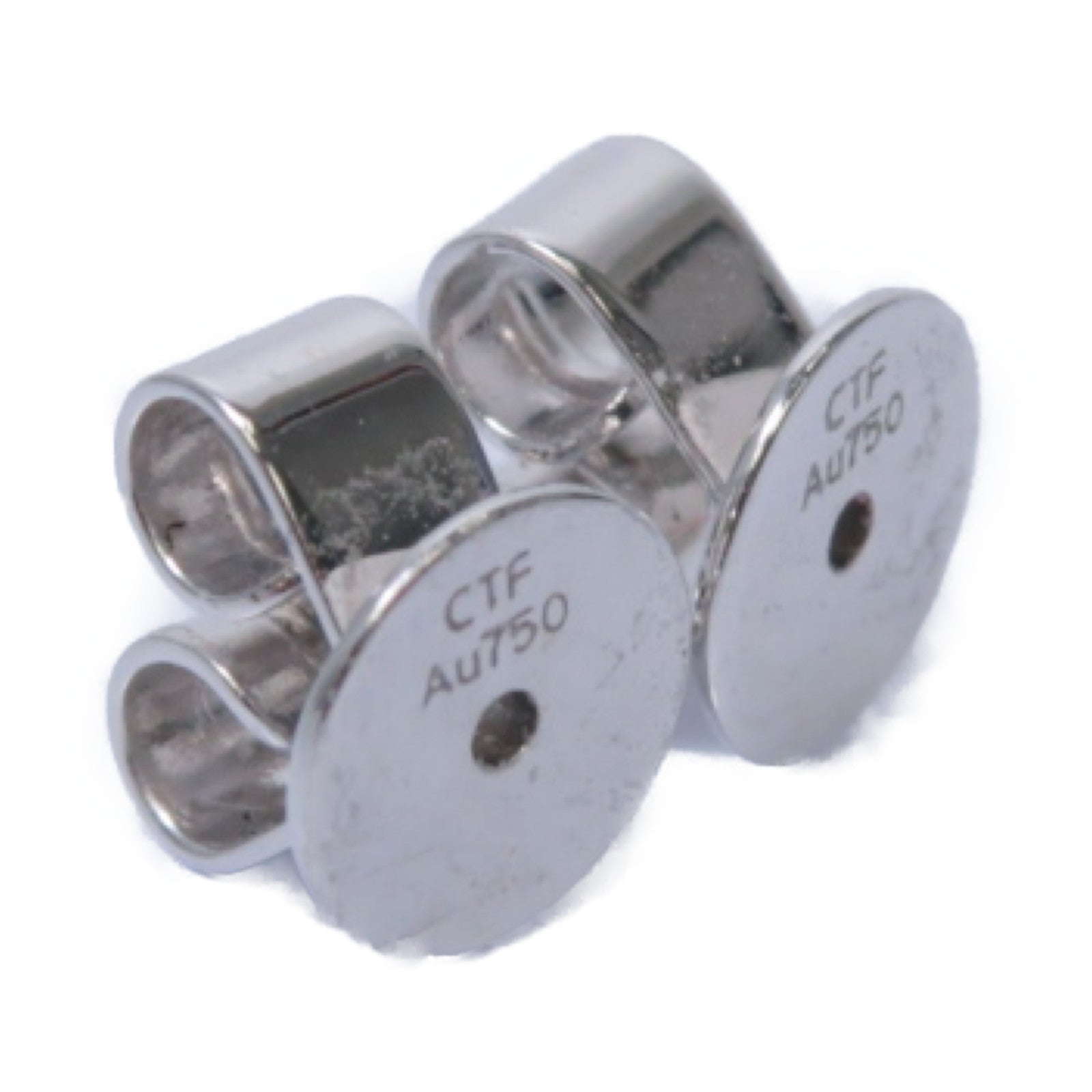 JEWELRY 【激減優惠】18K白金Diamond Earrings 0.314ct/0.101ct鑽石耳環