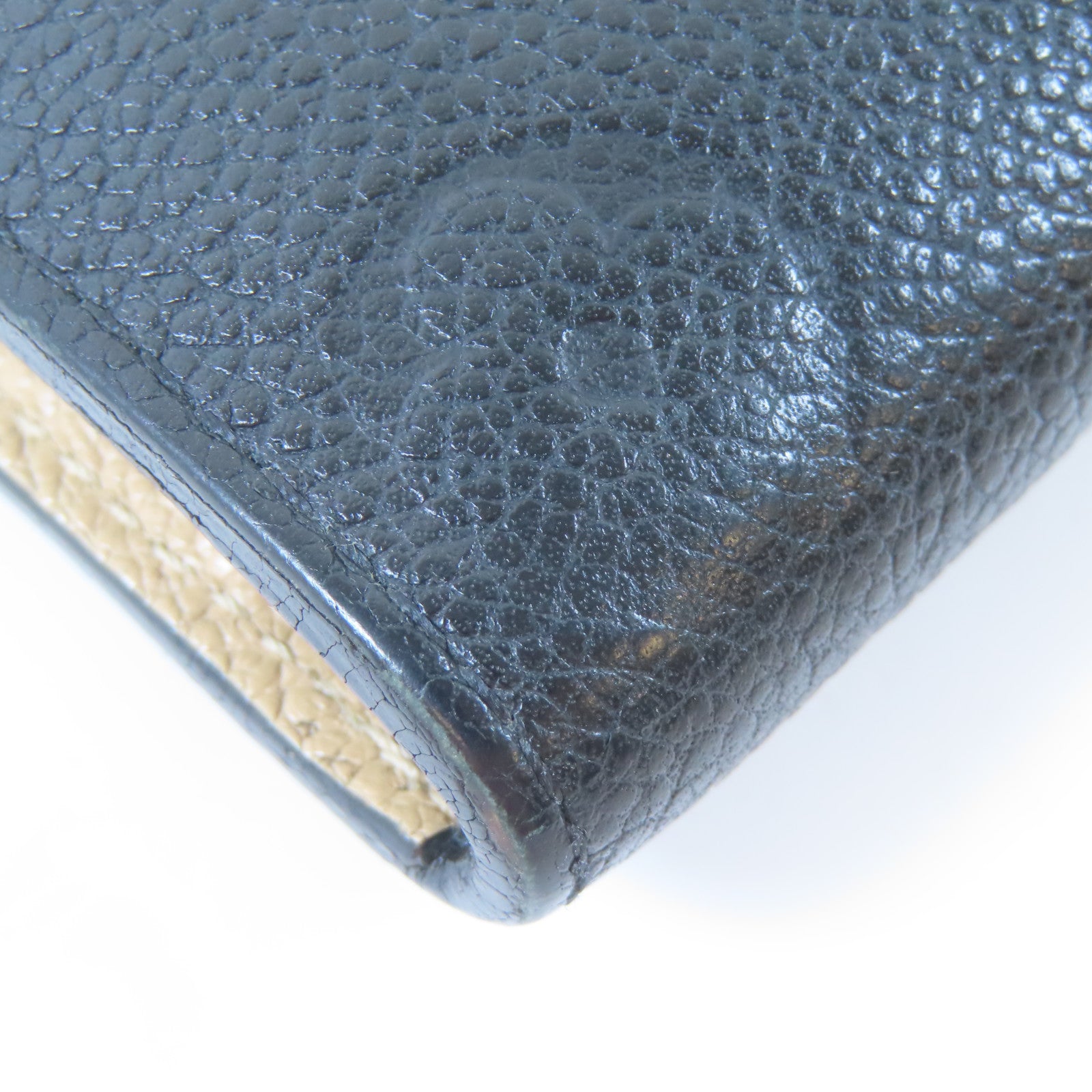 LOUIS VUITTON Monogram Empreinte Long Wallet金扣長錢包黑色