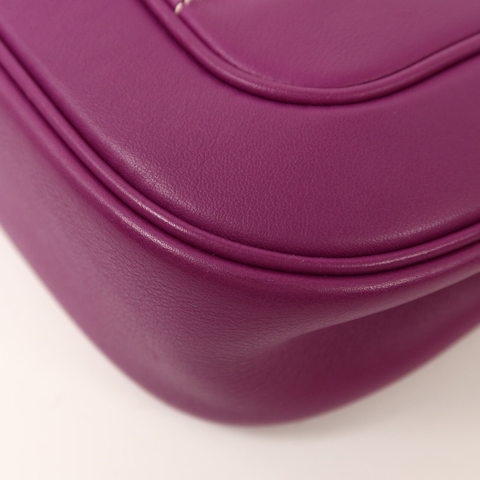 HERMES Swift皮革Berline Mini肩背袋Anemone