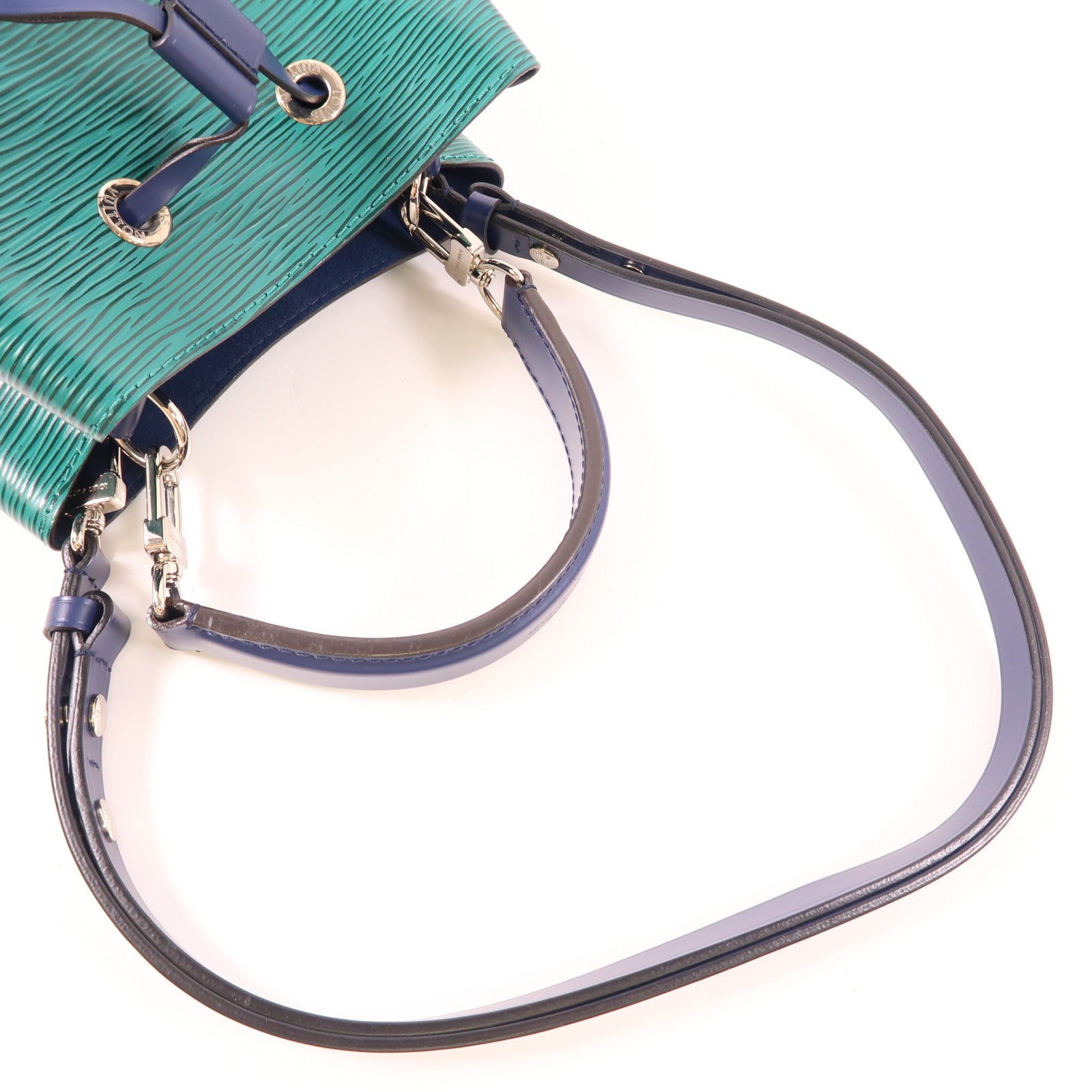 LOUIS VUITTON Epi Neo Noe BB銀扣手挽肩背兩用袋