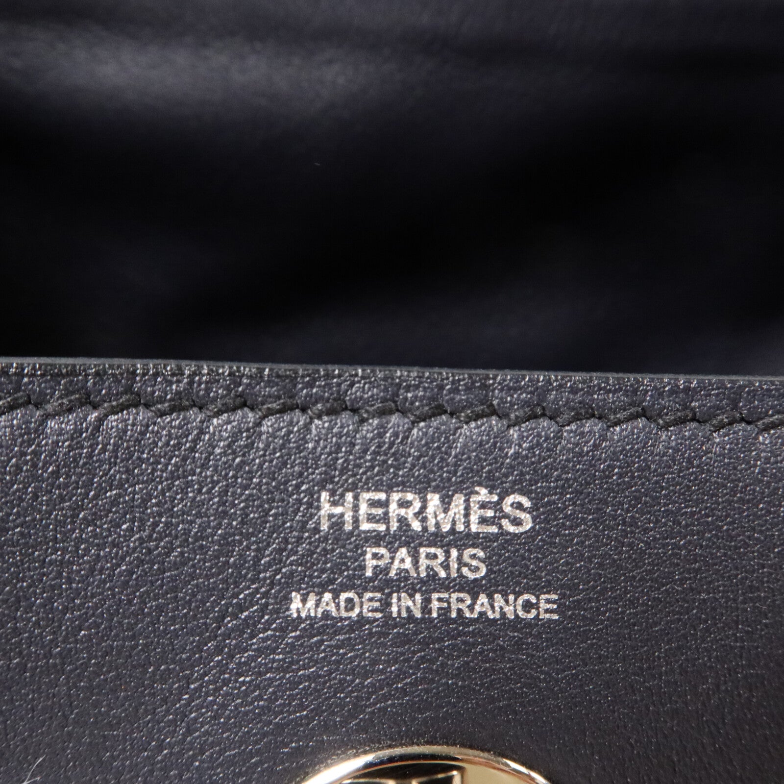 HERMES Swift皮革/Epsom皮革Lindy 26手挽肩背兩用袋Bleu Indigo/Orange Poppy