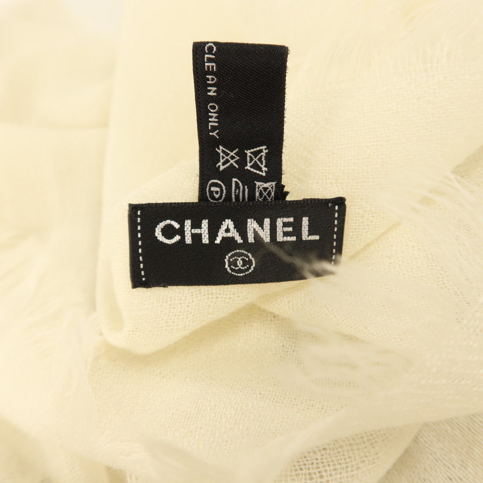 CHANEL 羊絨Scarf絲巾