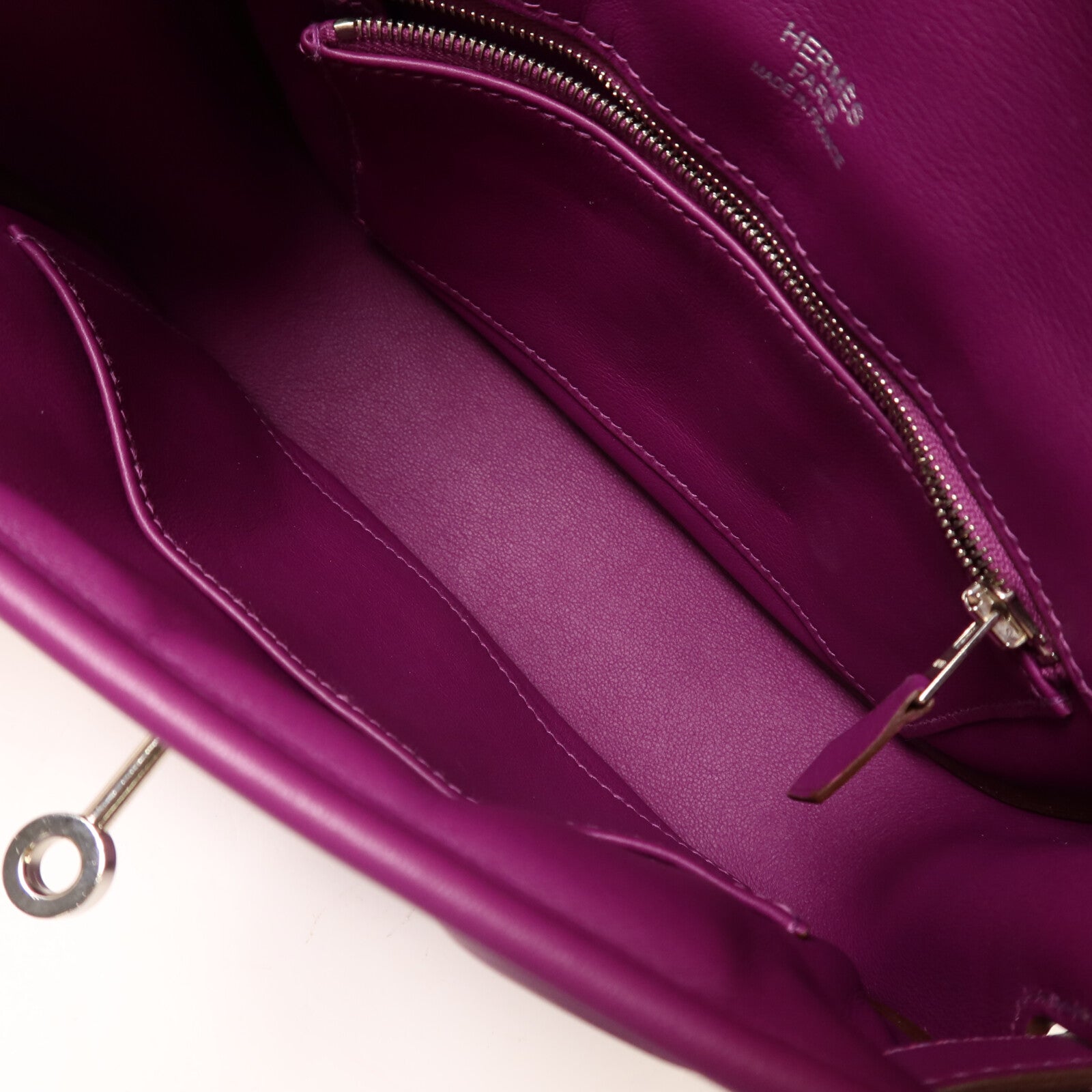 HERMES Swift皮革Berline Mini肩背袋Anemone