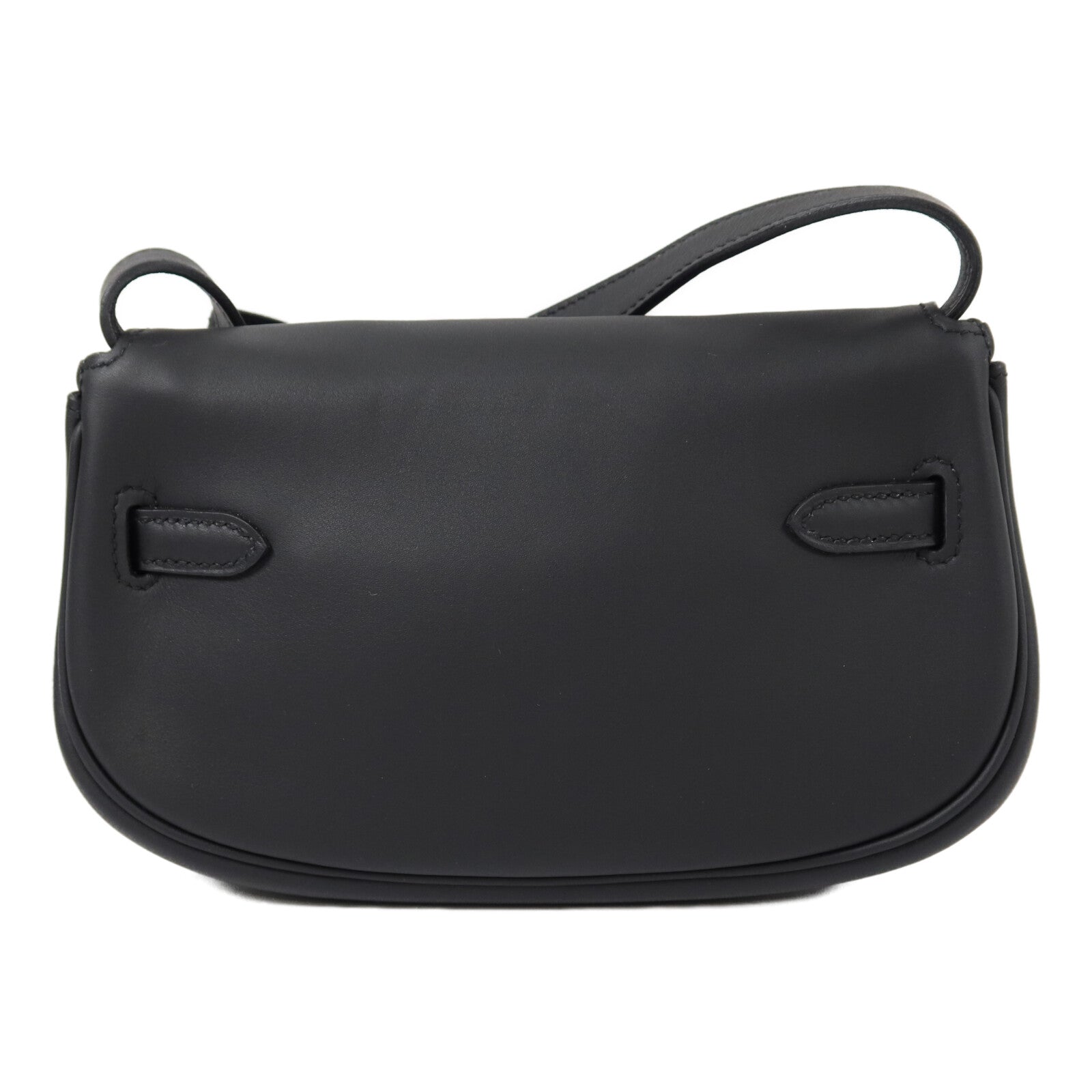HERMES Swift皮革Kelly Moove肩背袋Noir