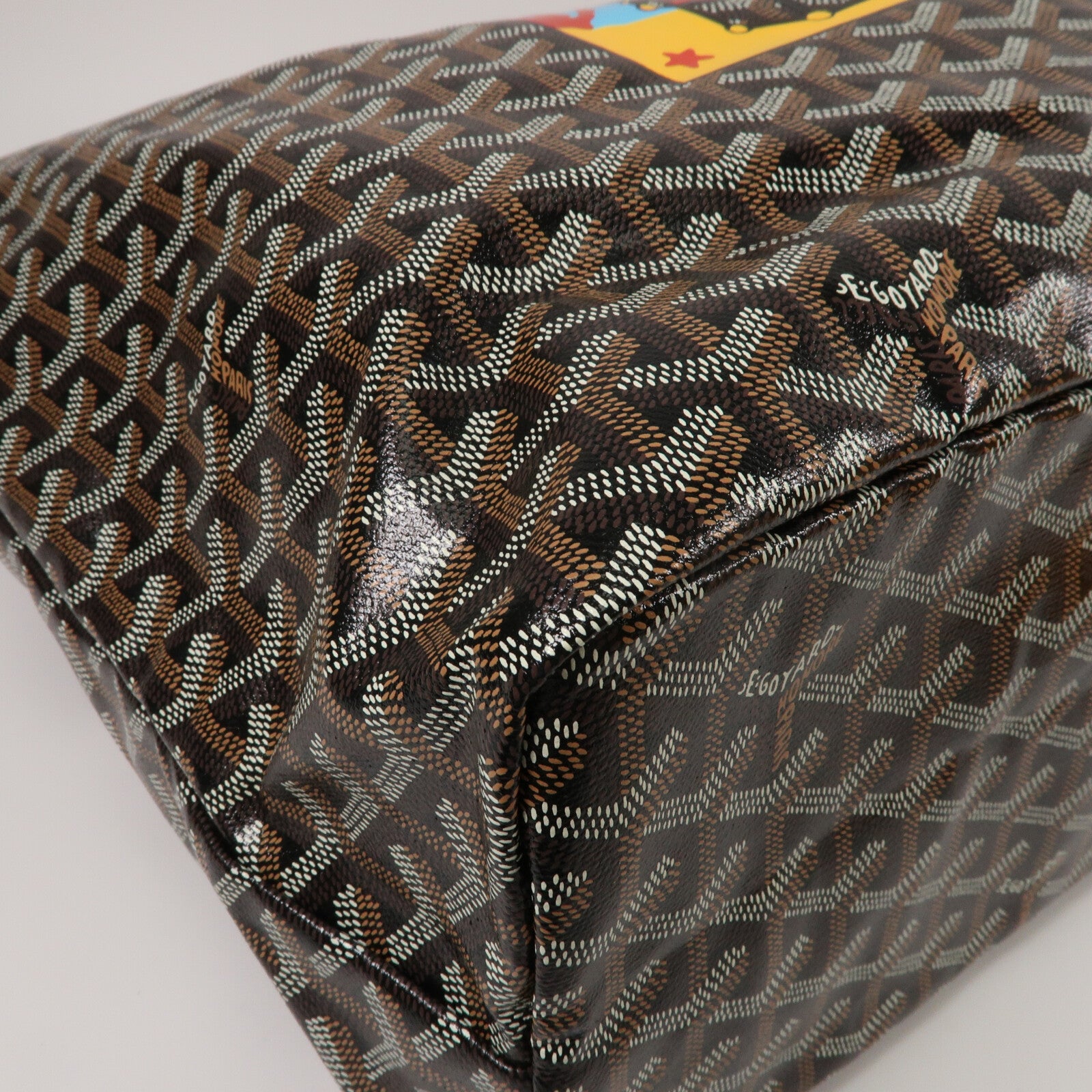 GOYARD 塗層帆布Saint Louis PM手挽袋