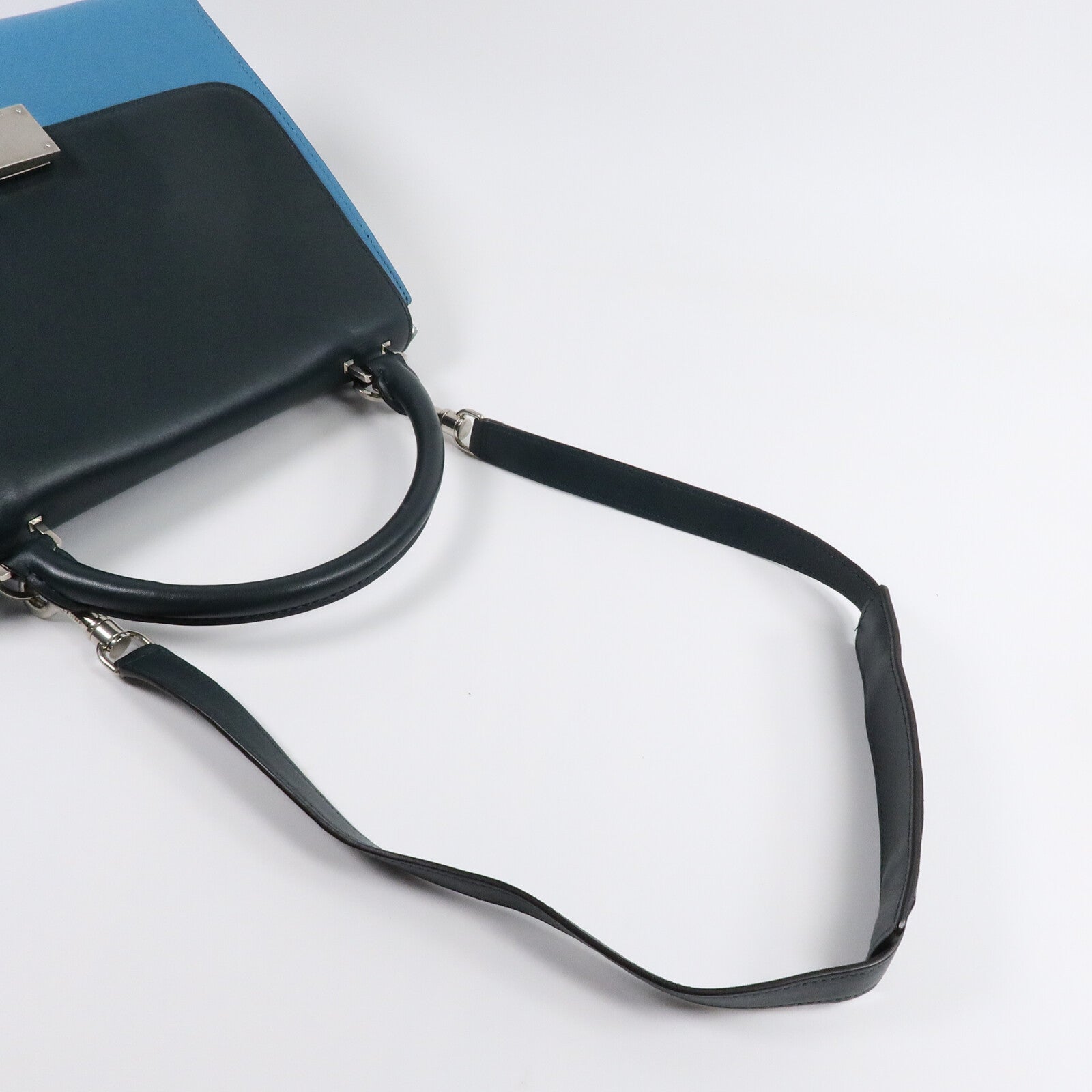 CELINE 牛皮皮革Trapeze手挽肩背兩用袋