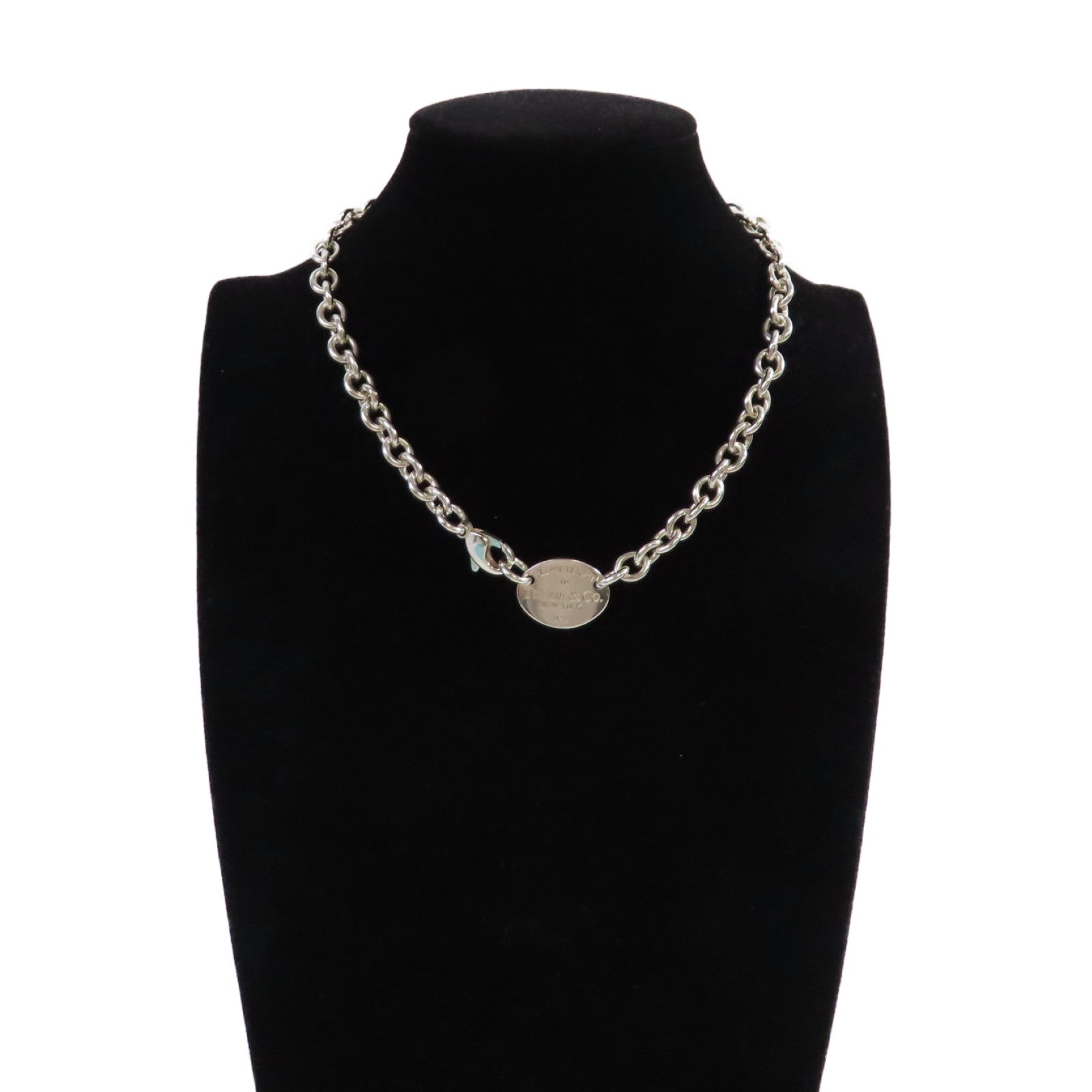TIFFANY＆CO 925純銀Return to Tiffany Necklace項鍊