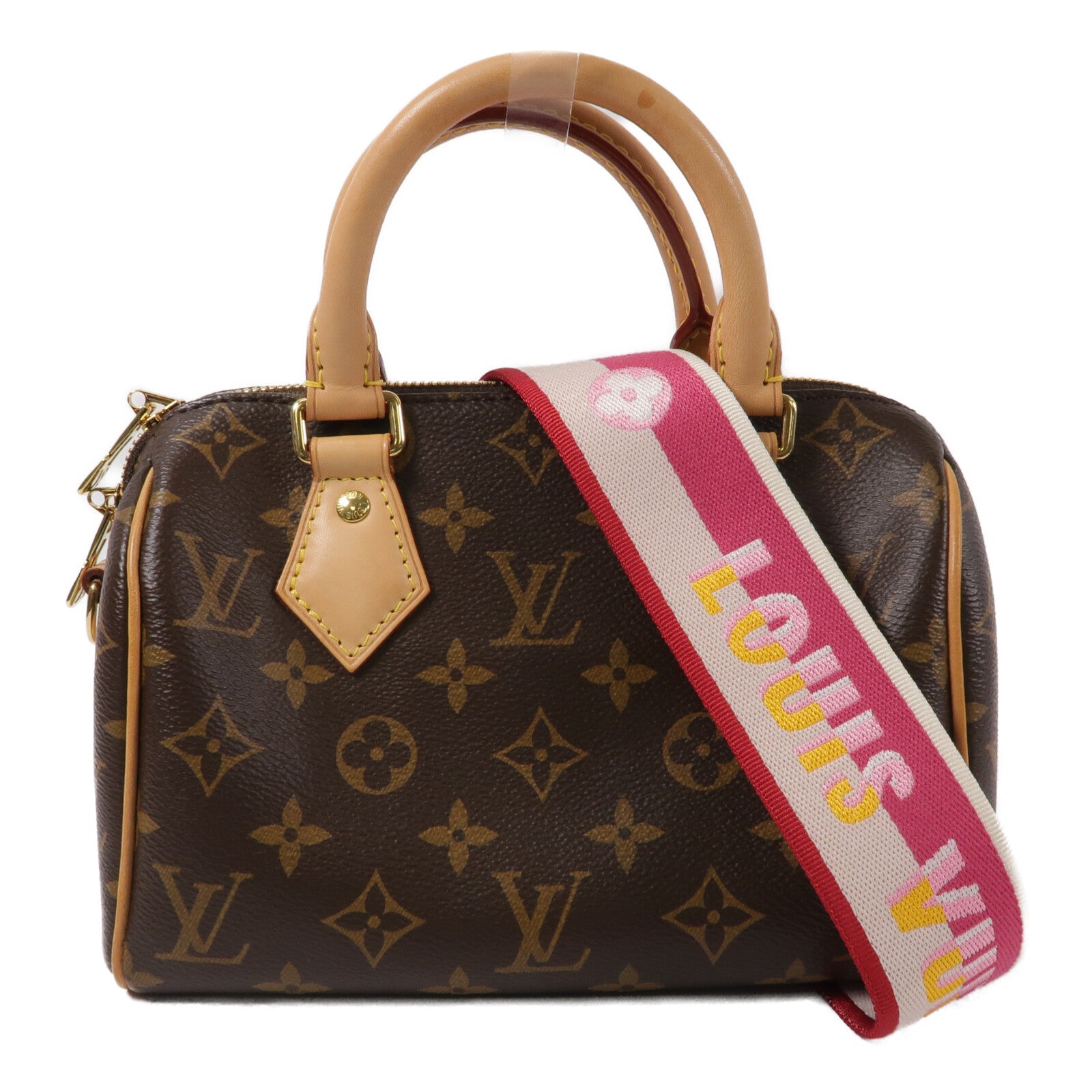 LOUIS VUITTON Monogram Speedy Bandouliere 20手挽肩背兩用袋