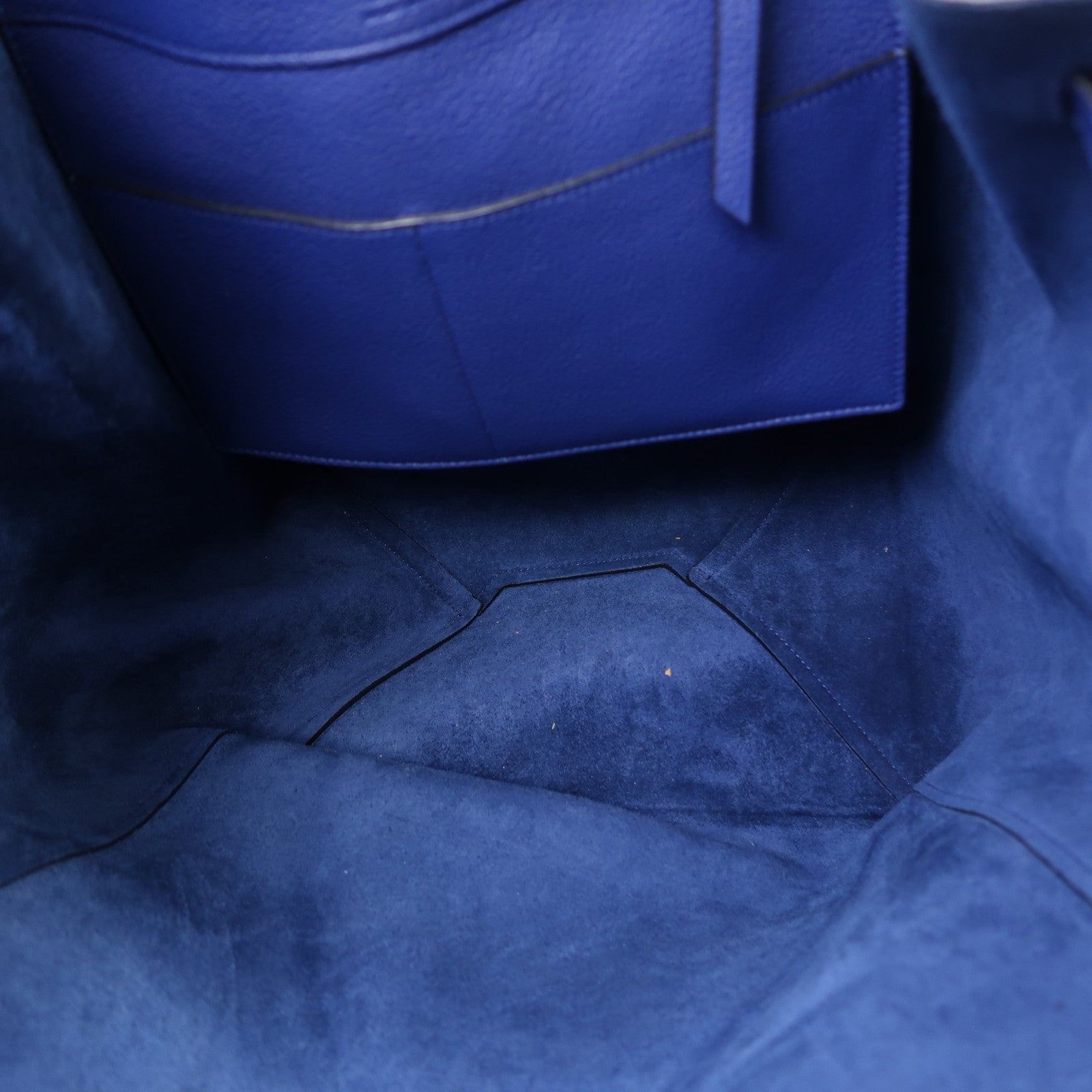 CELINE 【激減優惠】牛皮皮革Tote Bag手挽袋藍色