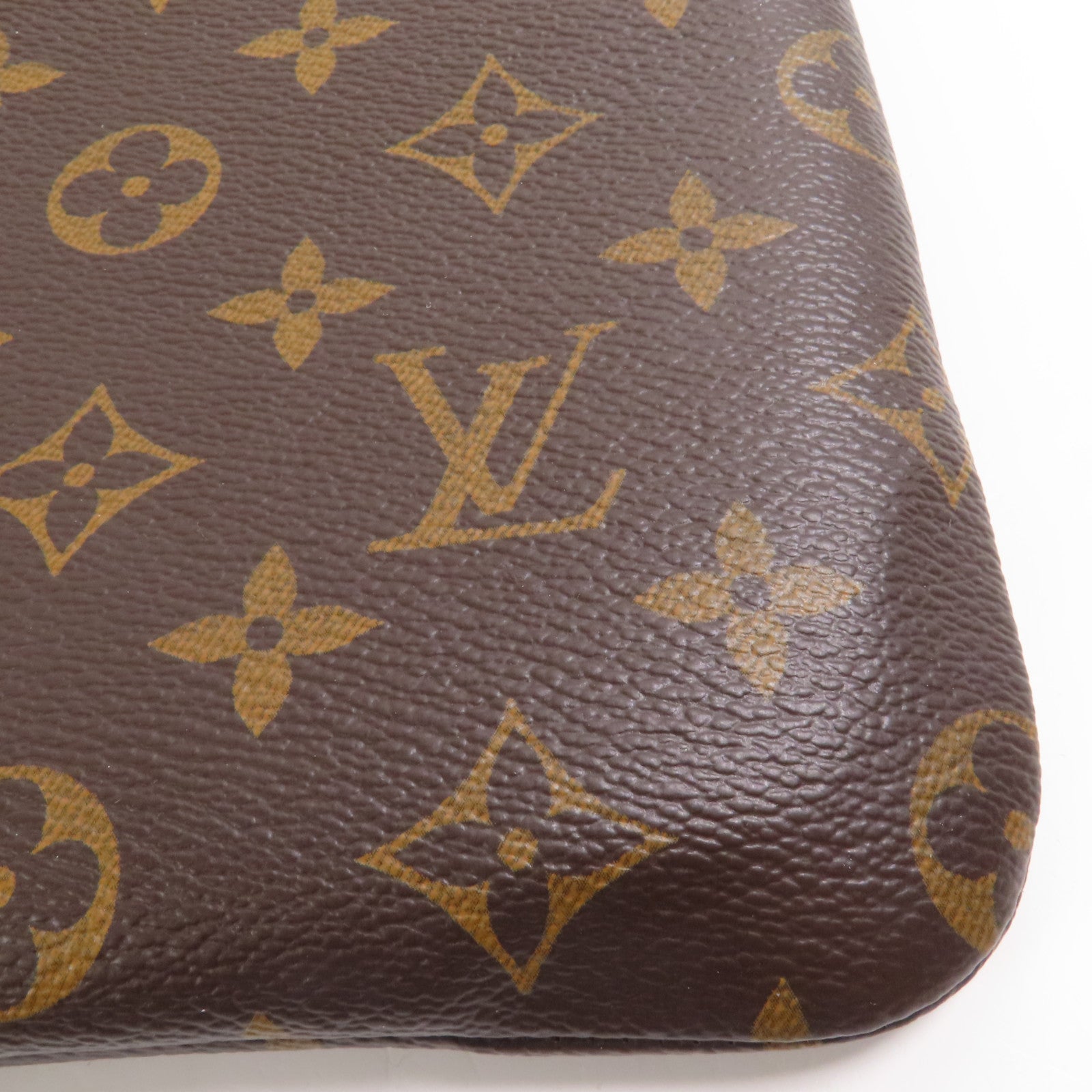 LOUIS VUITTON Monogram Etui Voyage PM手拿包棕色