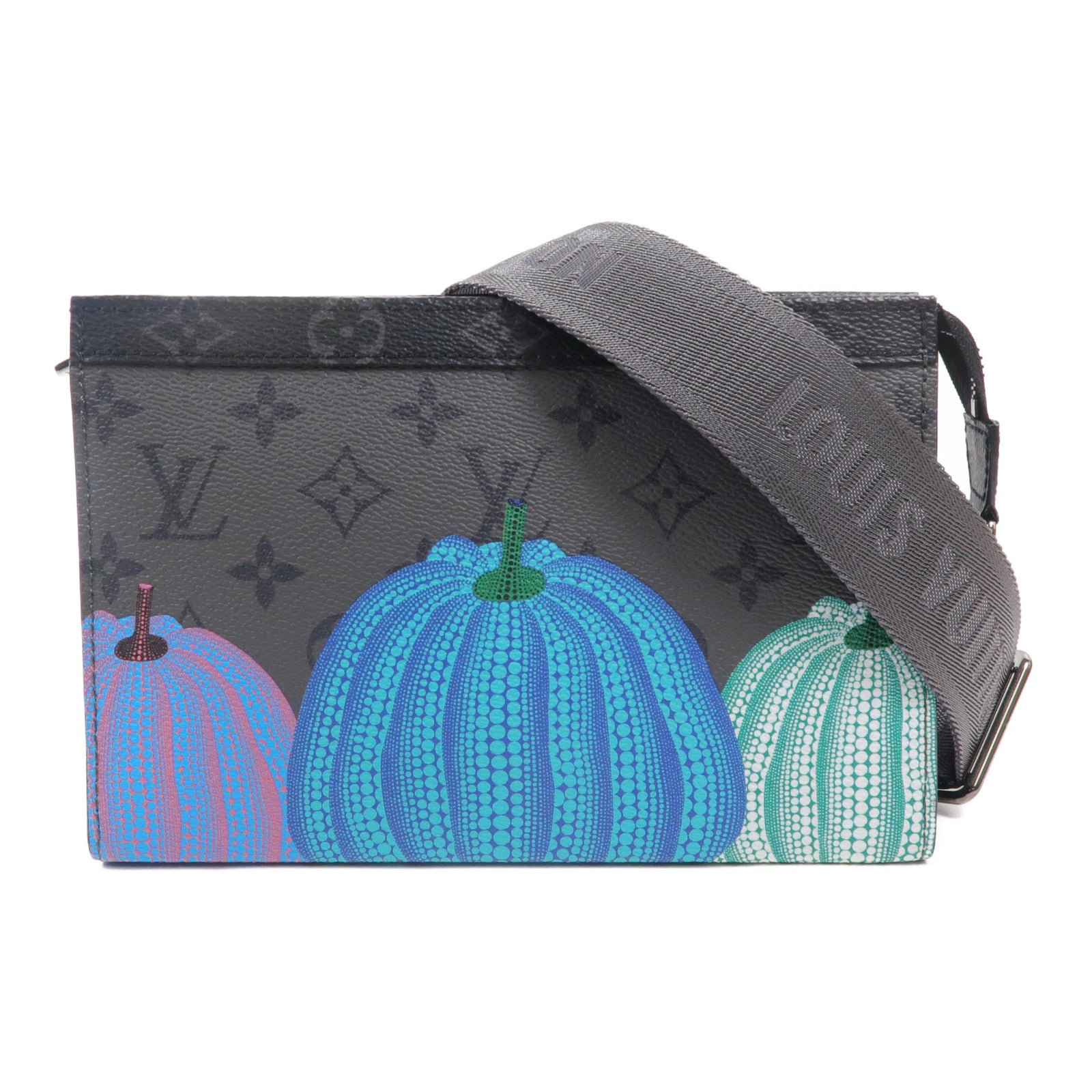 LOUIS VUITTON Monogram Eclipse LVxYK Gaston肩背袋