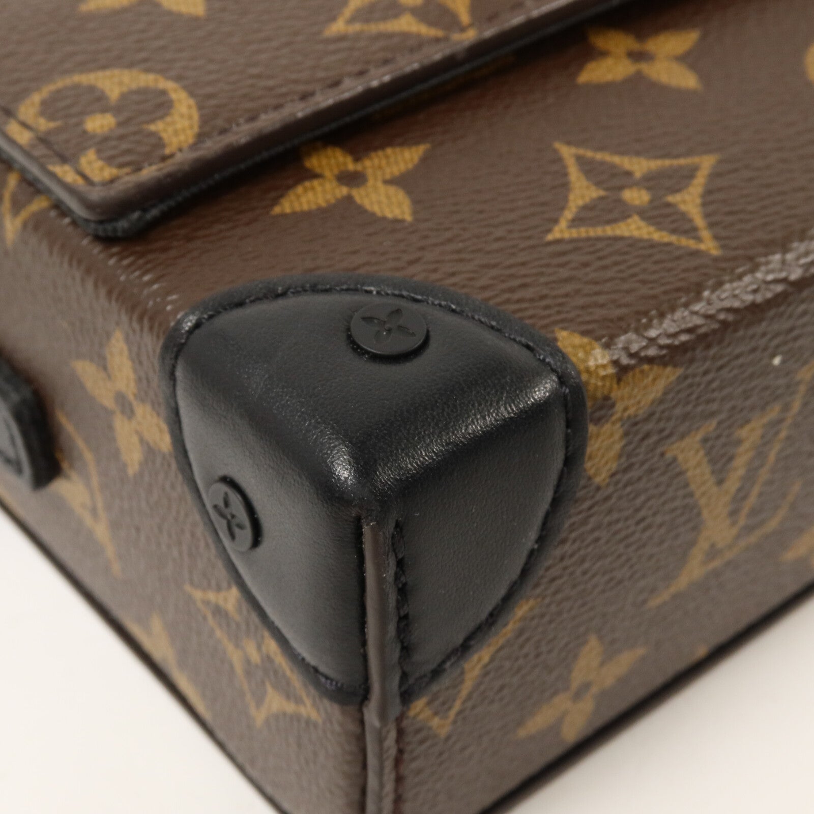 LOUIS VUITTON Monogram Macassar Steamer肩背袋