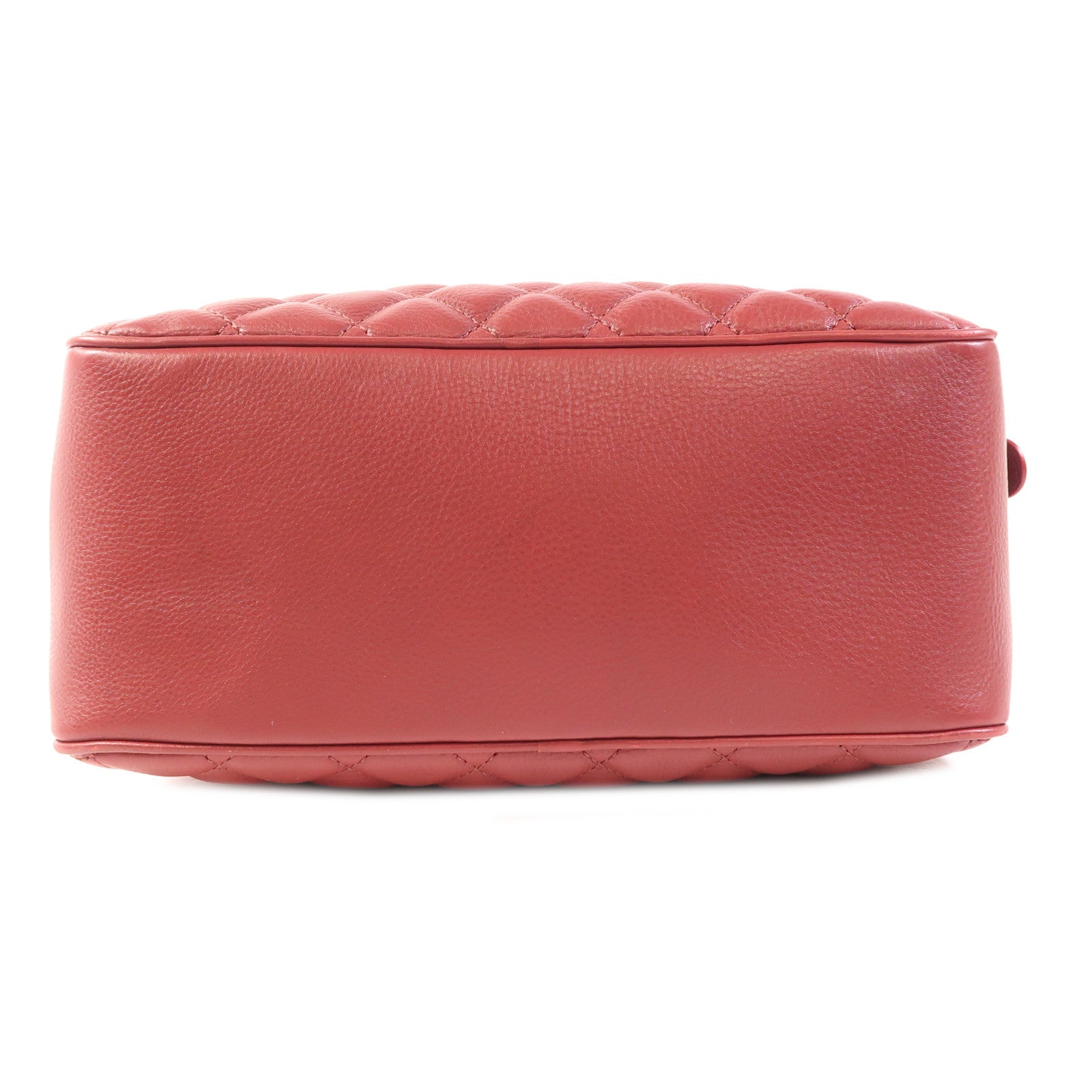 CHANEL 羊皮皮革Shoulder Bag金扣手挽肩背兩用袋