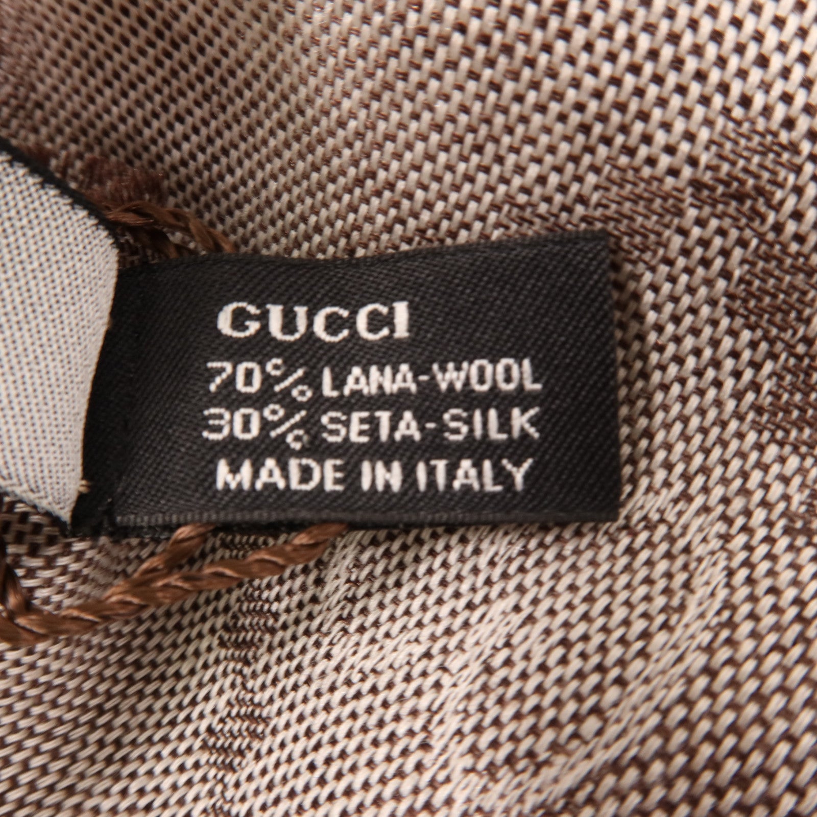 GUCCI 絲質/羊毛Scarf圍巾