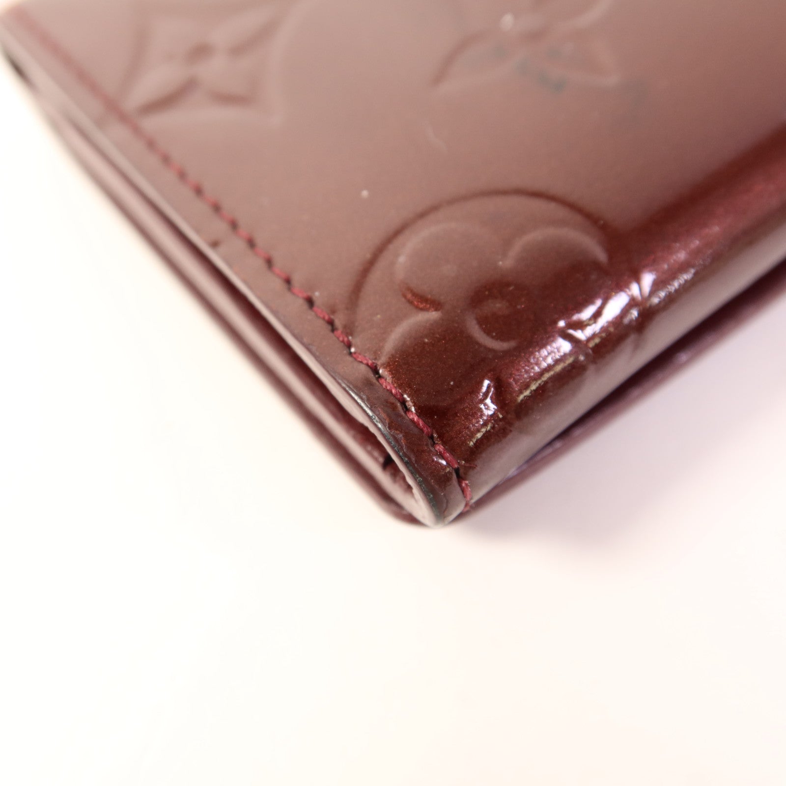 LOUIS VUITTON Vernis Card Case金扣卡片套