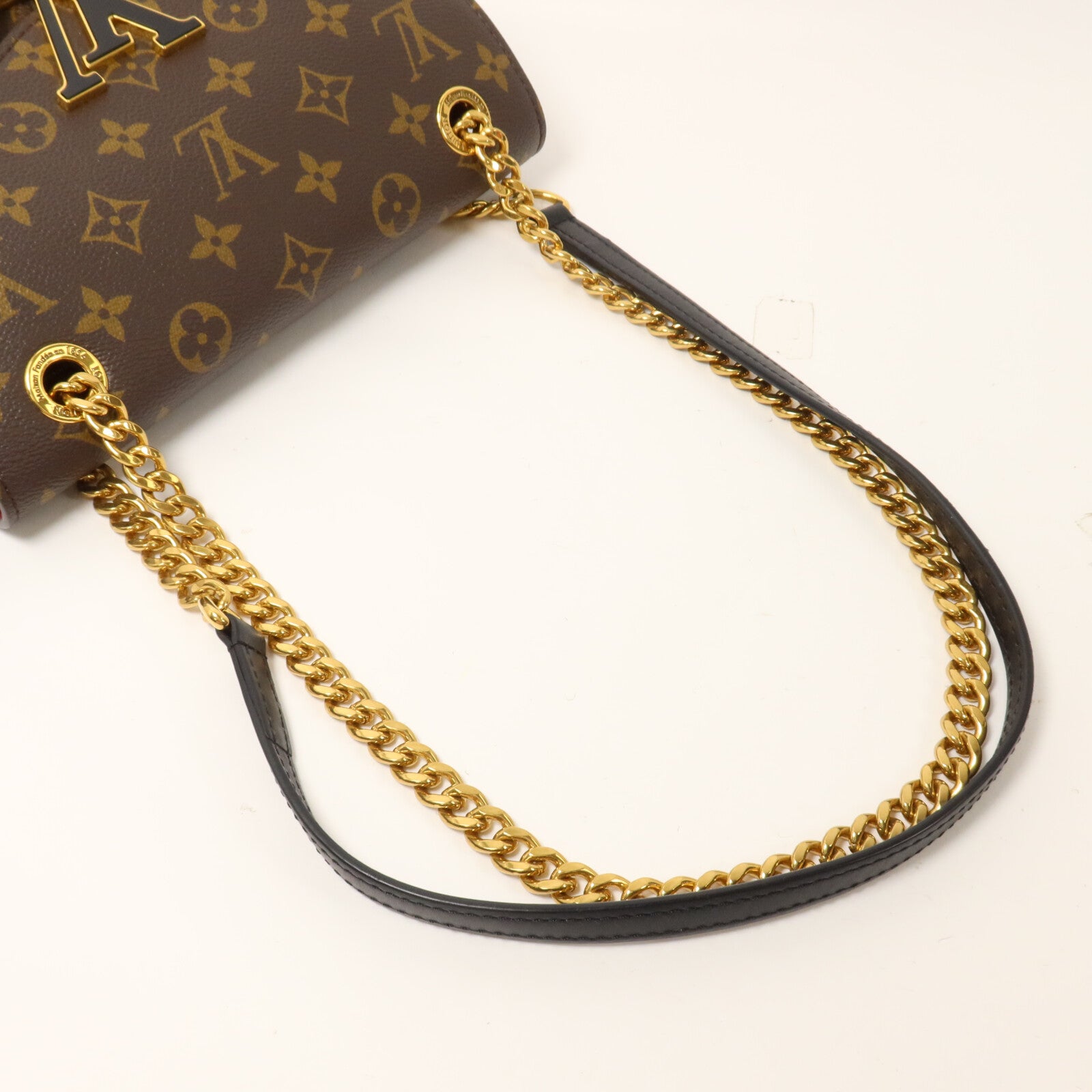 LOUIS VUITTON Monogram Passy鏈帶肩背袋