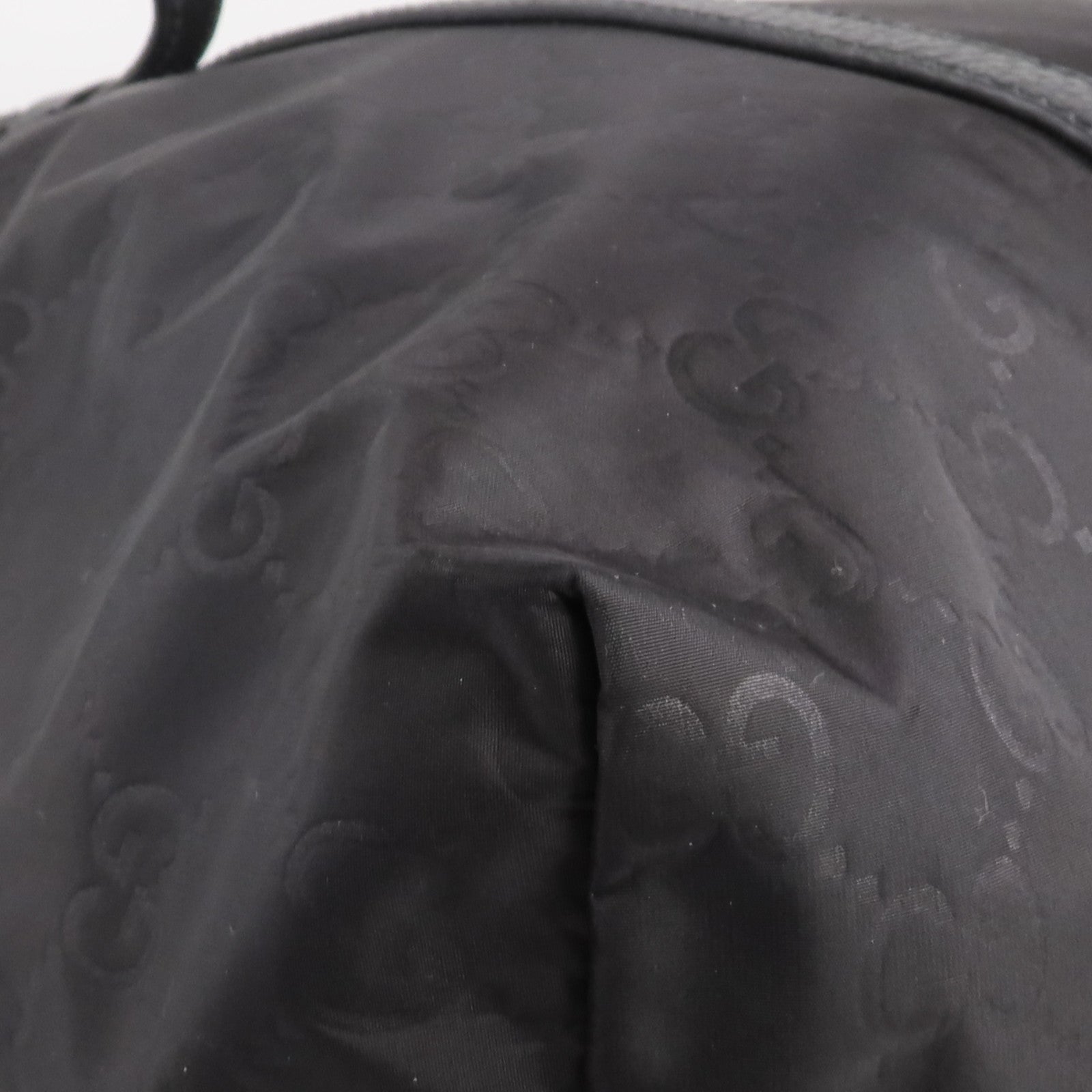 GUCCI 尼龍2 Way Shoulder銀扣手挽肩背兩用袋