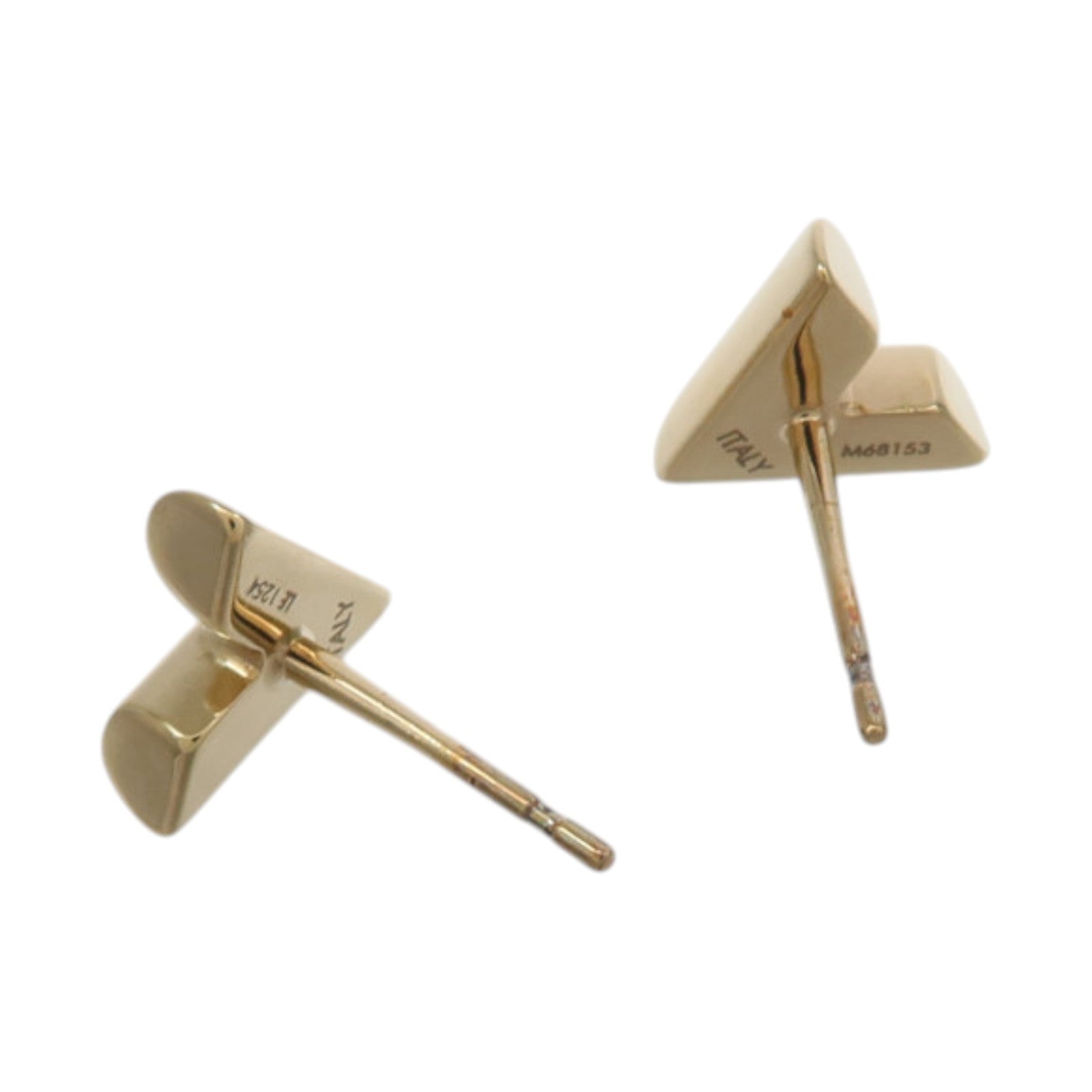 LOUIS VUITTON 金屬Essential V Stud Earrings耳環