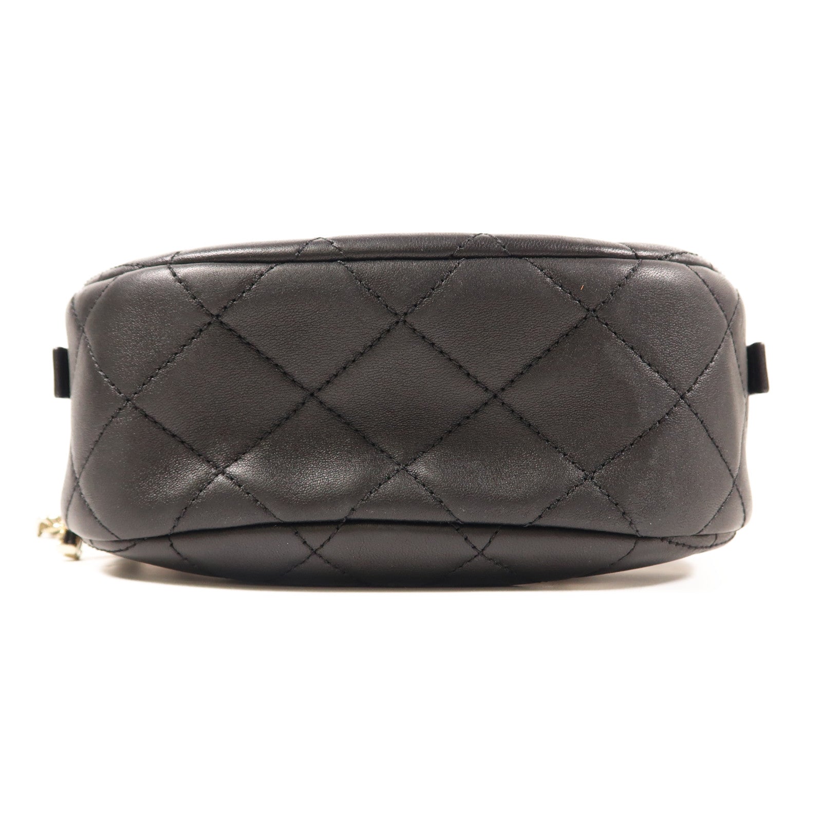 CHANEL 【激減優惠】牛皮皮革2 Way Chain Shoulder金扣手挽肩背兩用袋