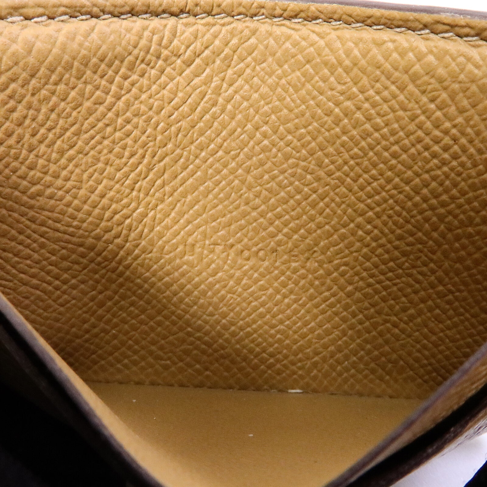 HERMES Epsom皮革City 4CC Card Holder卡片套Biscuit