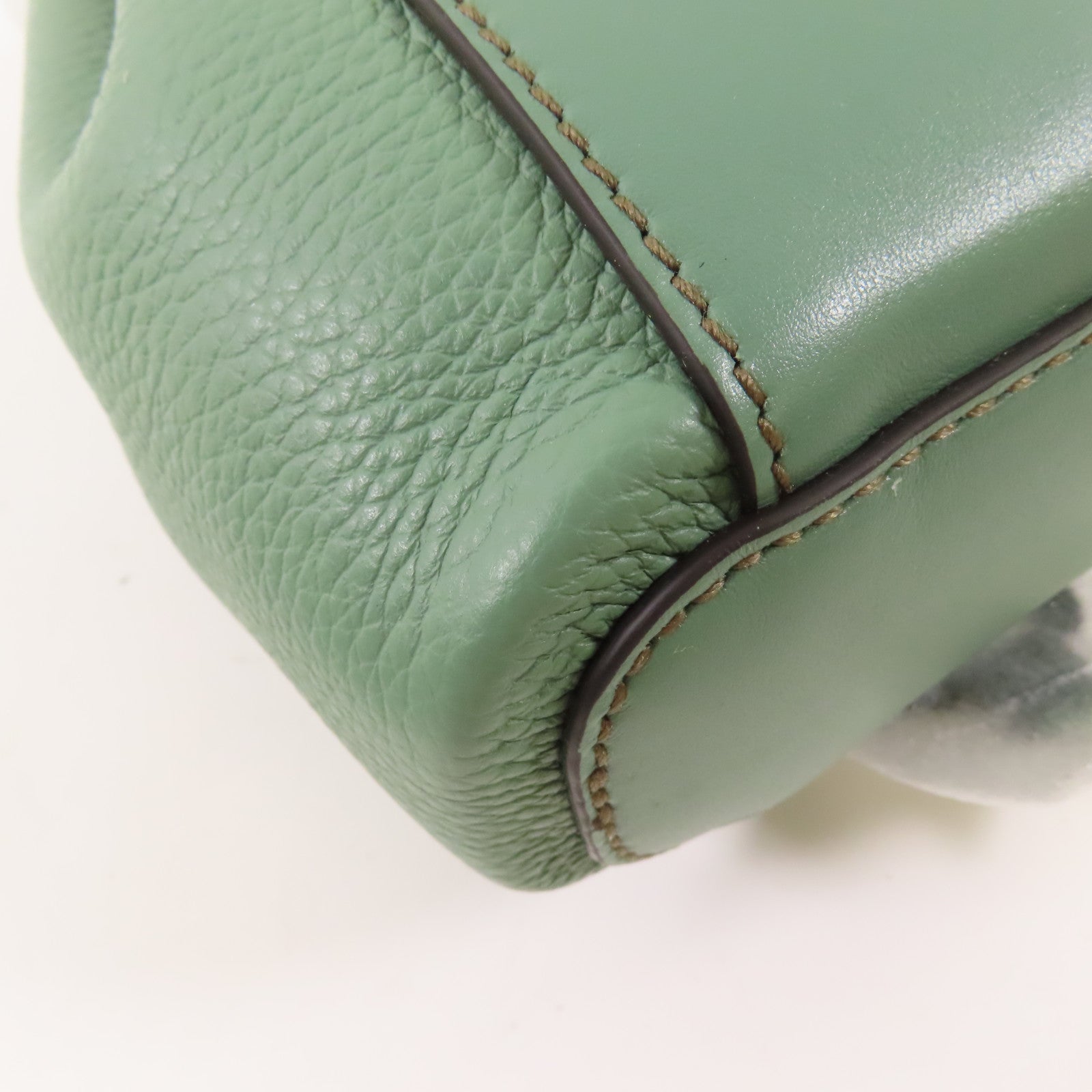Furla 牛皮皮革2 Way Shoulder金扣手挽肩背兩用袋