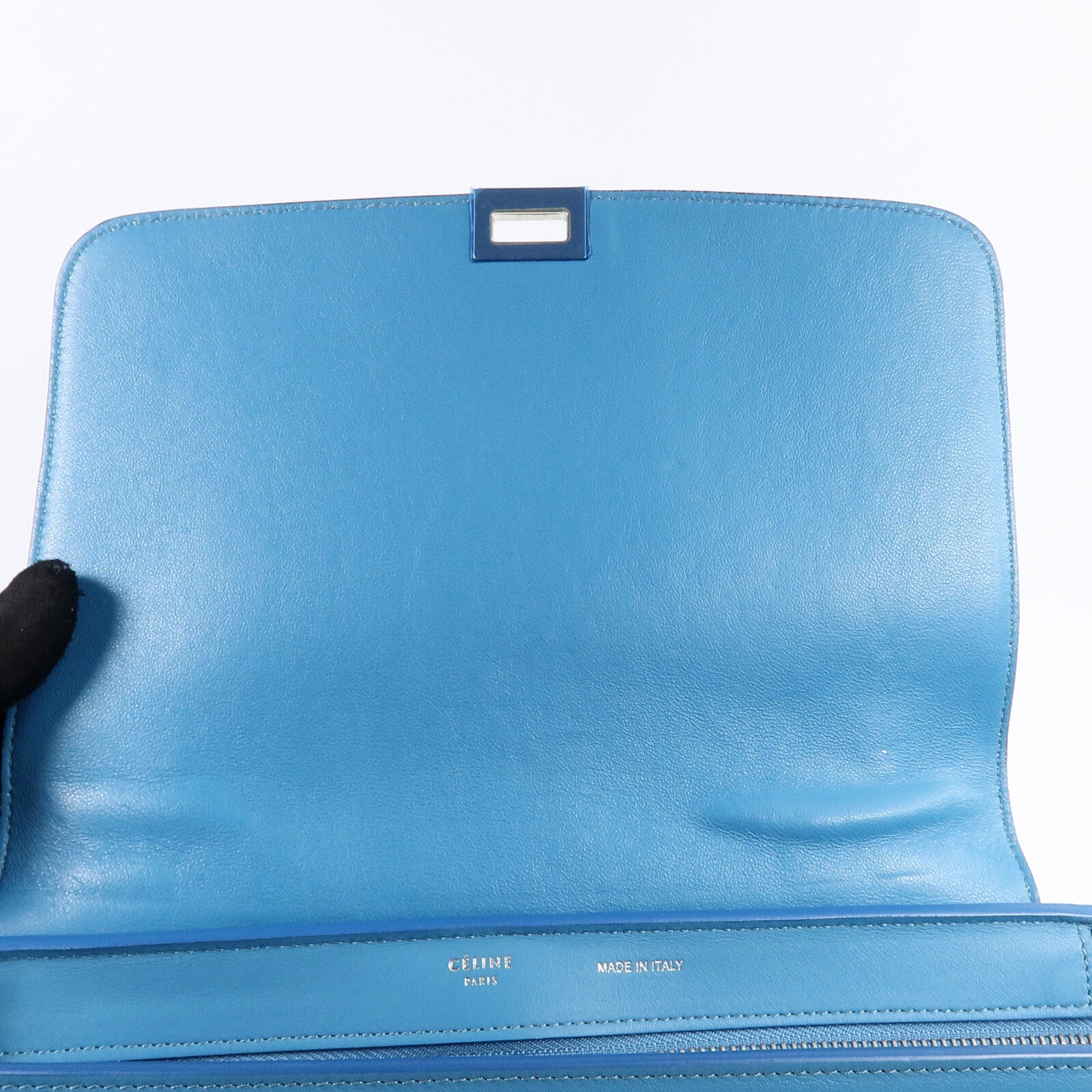 CELINE 牛皮皮革Trapeze手挽肩背兩用袋