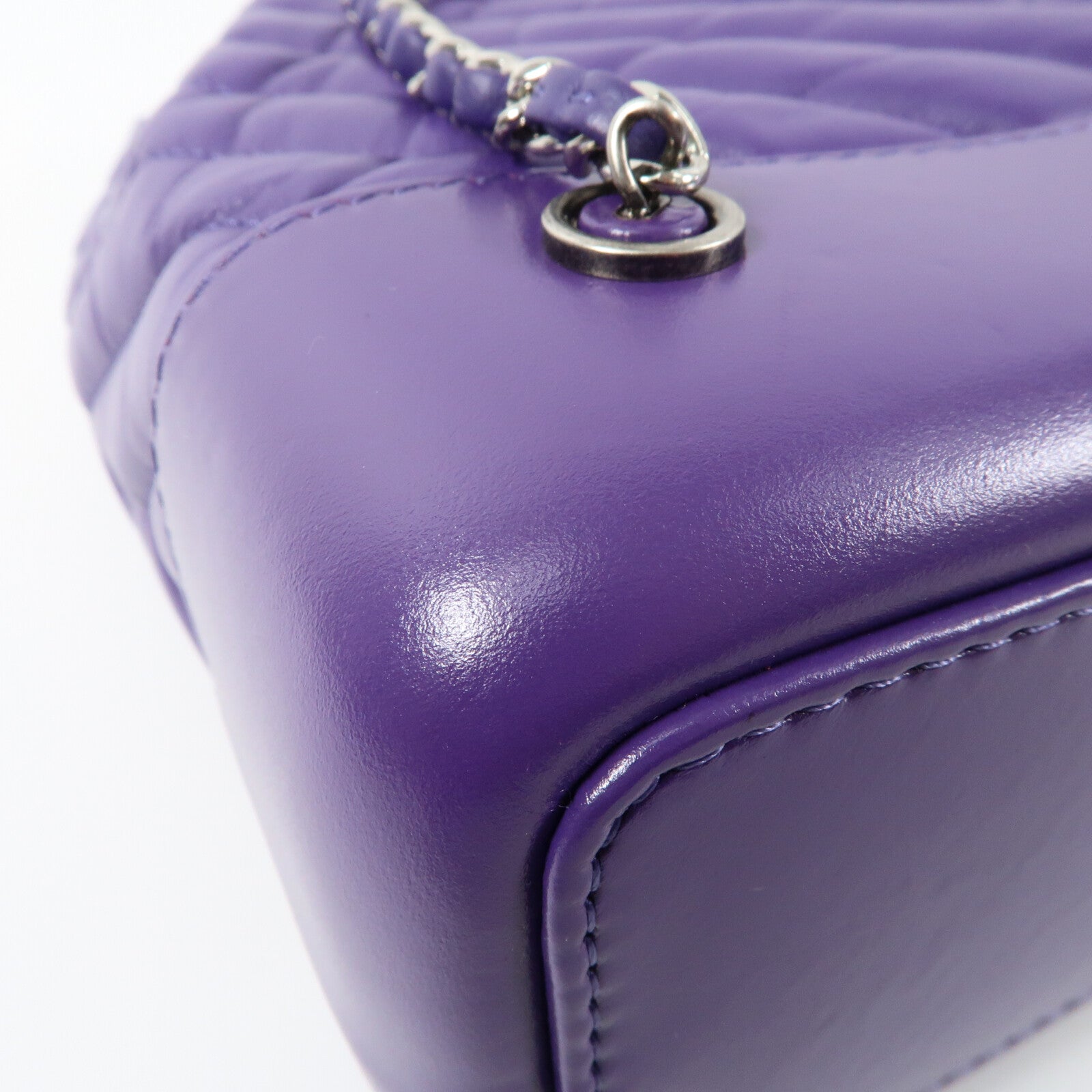 CHANEL 牛皮皮革Gabrielle Backpack鏈帶背包