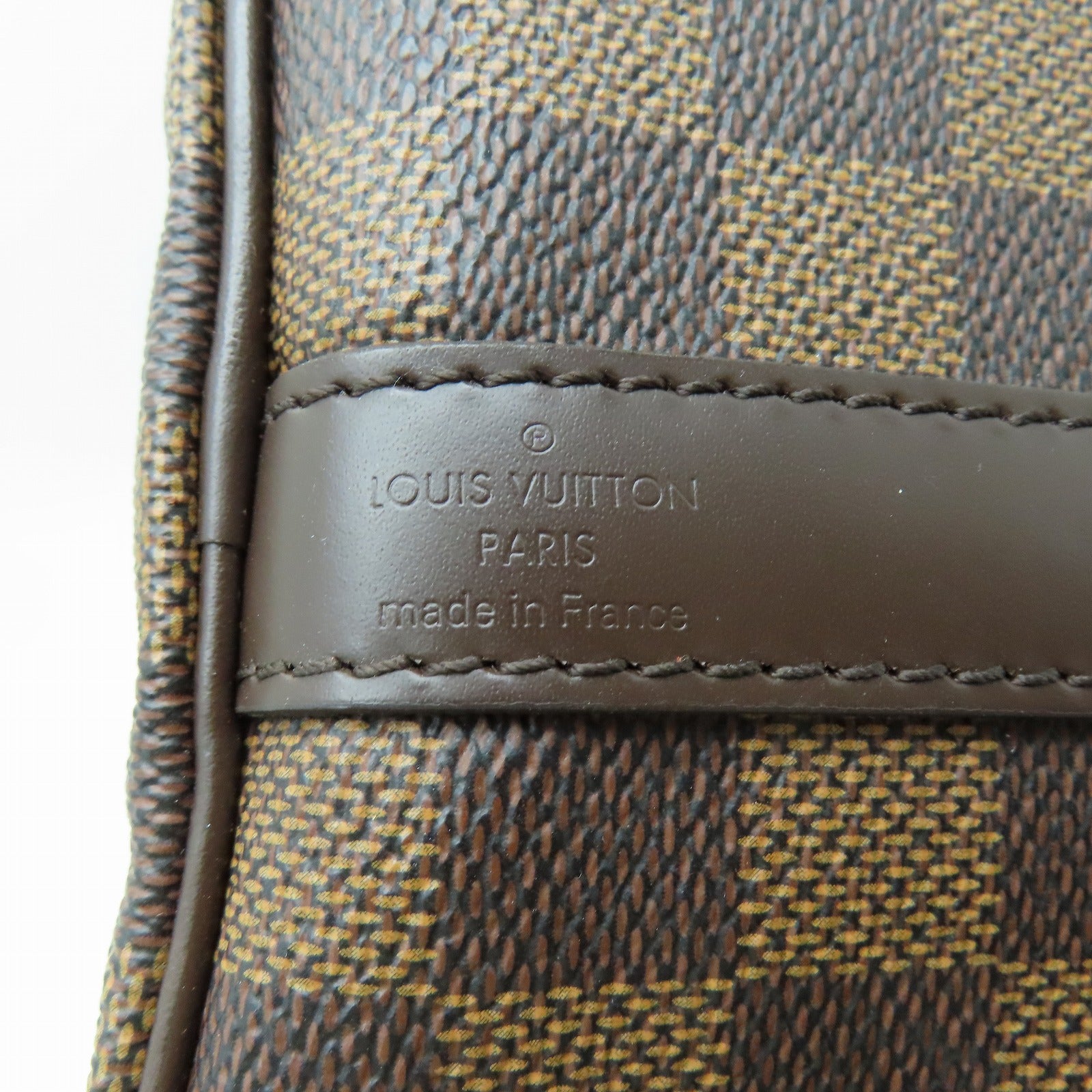 LOUIS VUITTON 【激減優惠】Damier Speedy Bandouliere 30金扣手挽肩背兩用袋啡色