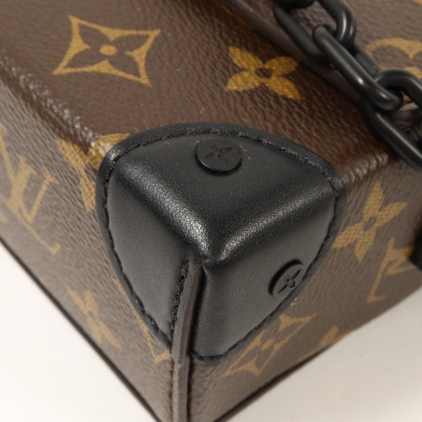 LOUIS VUITTON Monogram Macassar Steamer肩背袋