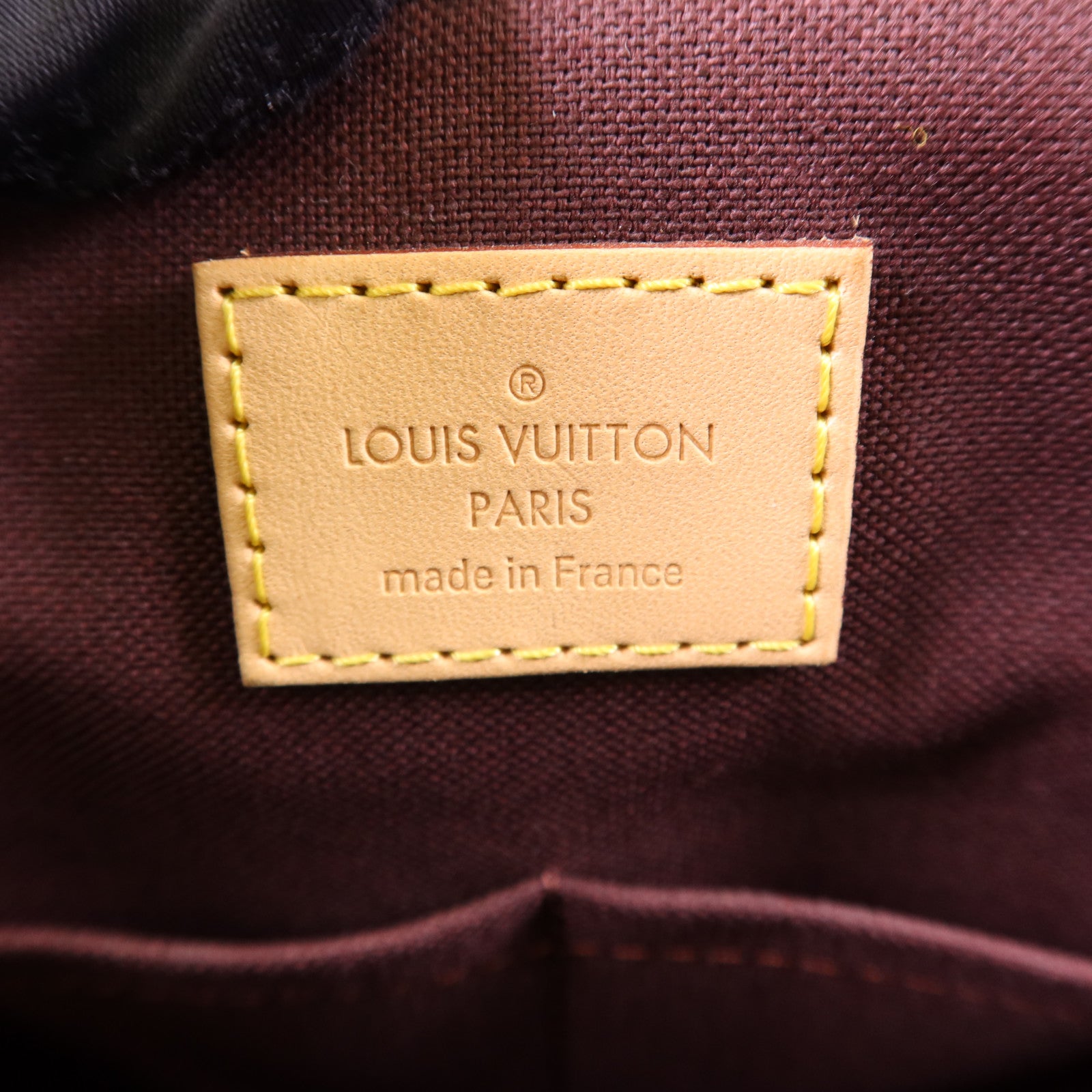 LOUIS VUITTON Monogram Turenne MM金扣手挽肩背兩用袋棕色