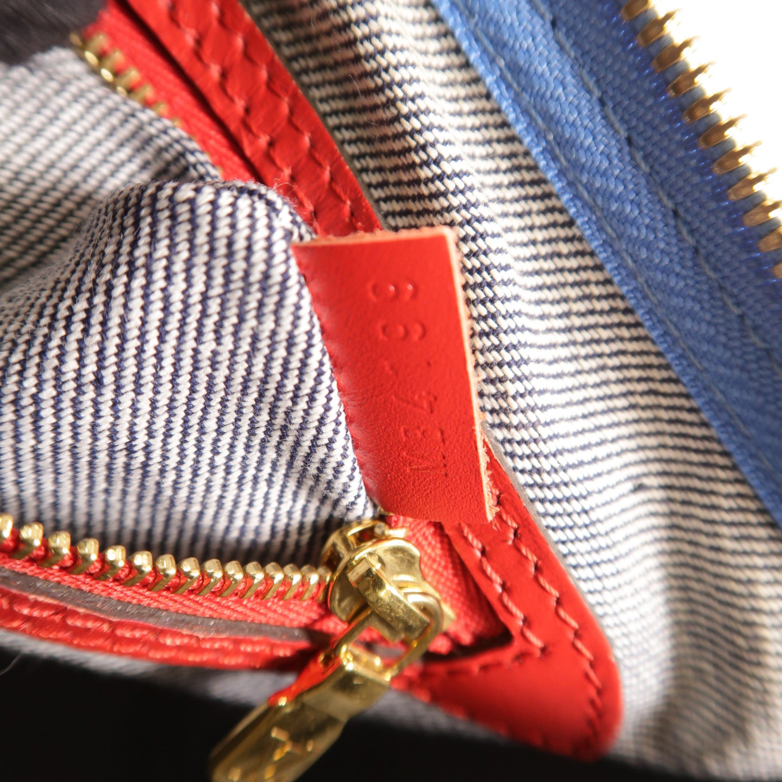 LOUIS VUITTON Monogram Denim Speedy Bandouliere 30手挽肩背兩用袋