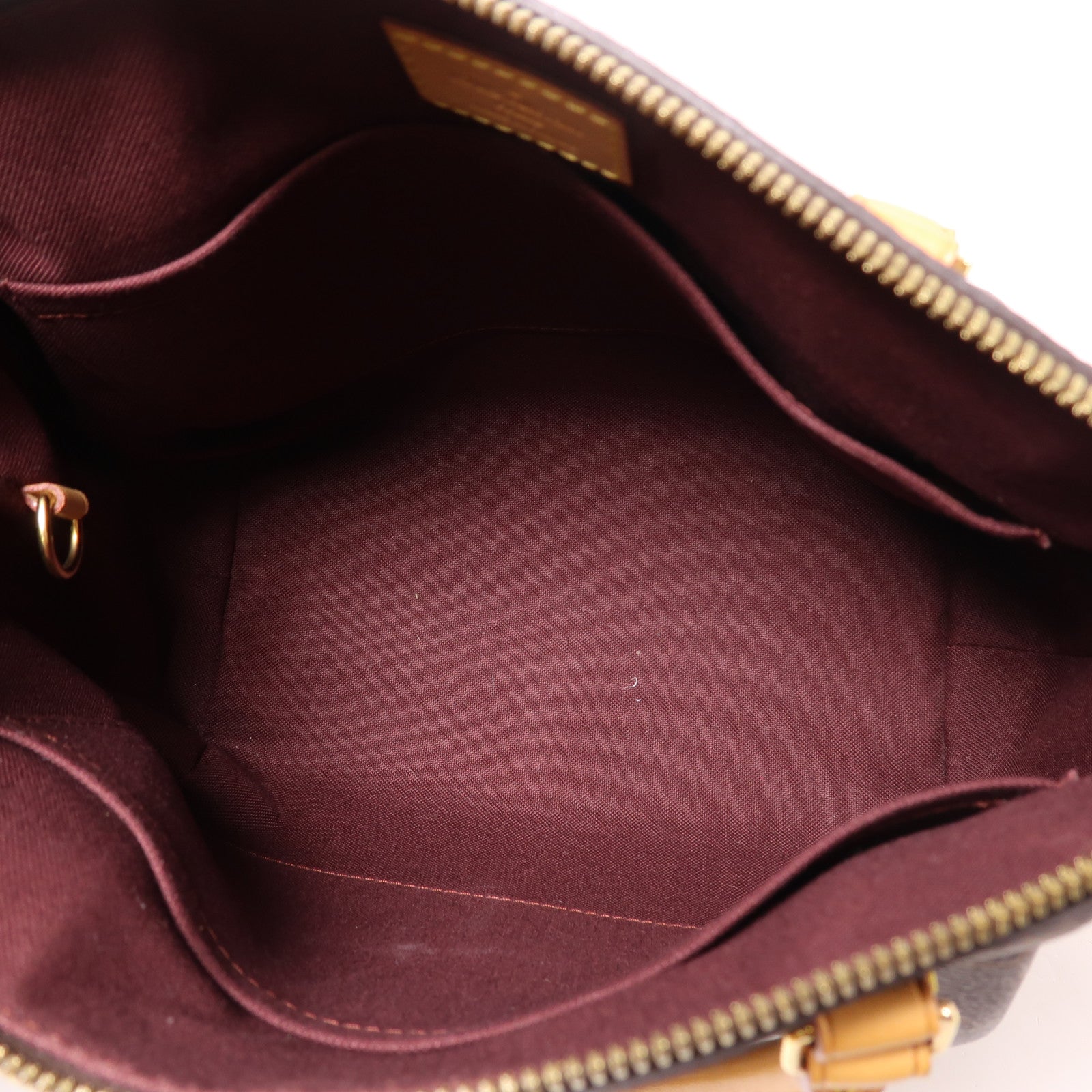 LOUIS VUITTON Monogram Turenne PM金扣手挽肩背兩用袋棕色