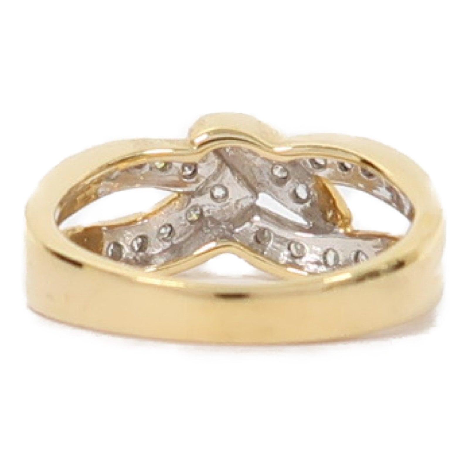 JEWELRY 【激減優惠】14K黃金Diamond Ring戒指US#3.5