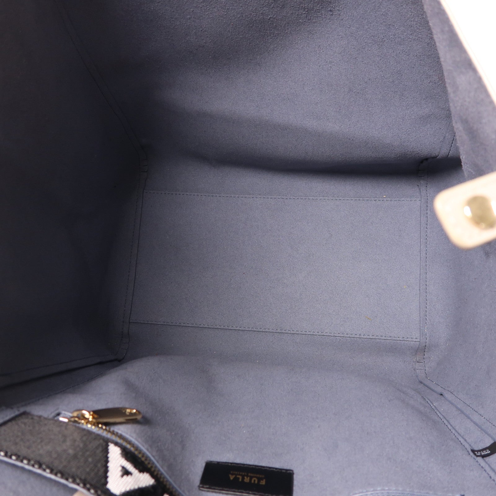 Furla 【激減優惠】牛皮皮革Tote Bag金扣肩背袋