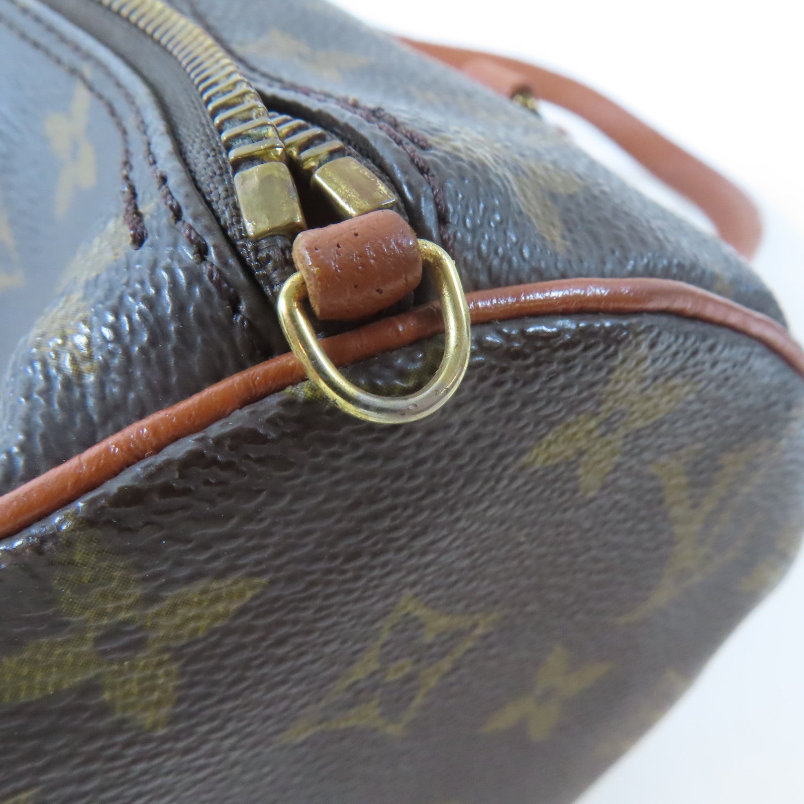 LOUIS VUITTON 【激減優惠】Monogram Papillon 30金扣手挽袋啡色