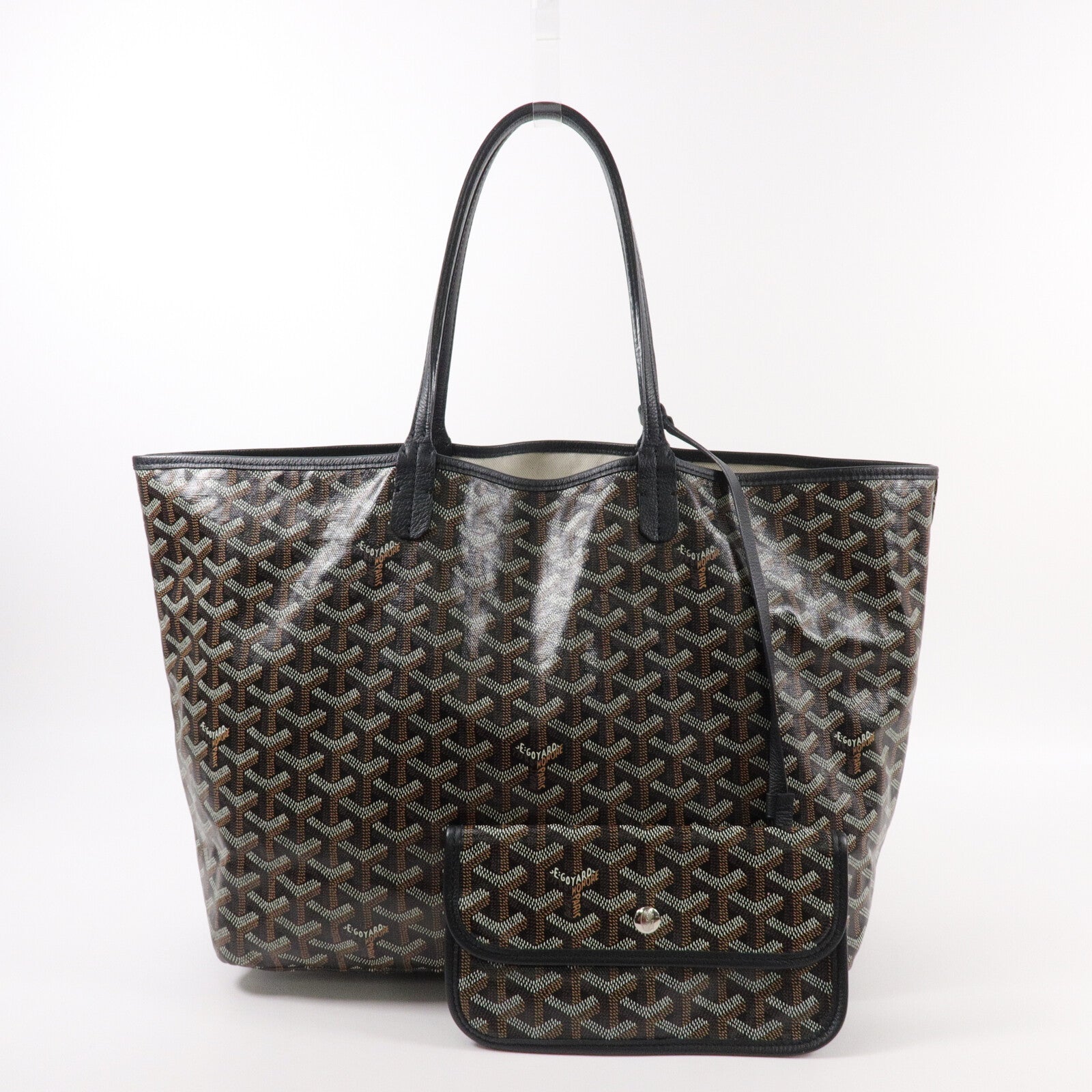 GOYARD 塗層帆布Saint Louis PM手挽袋