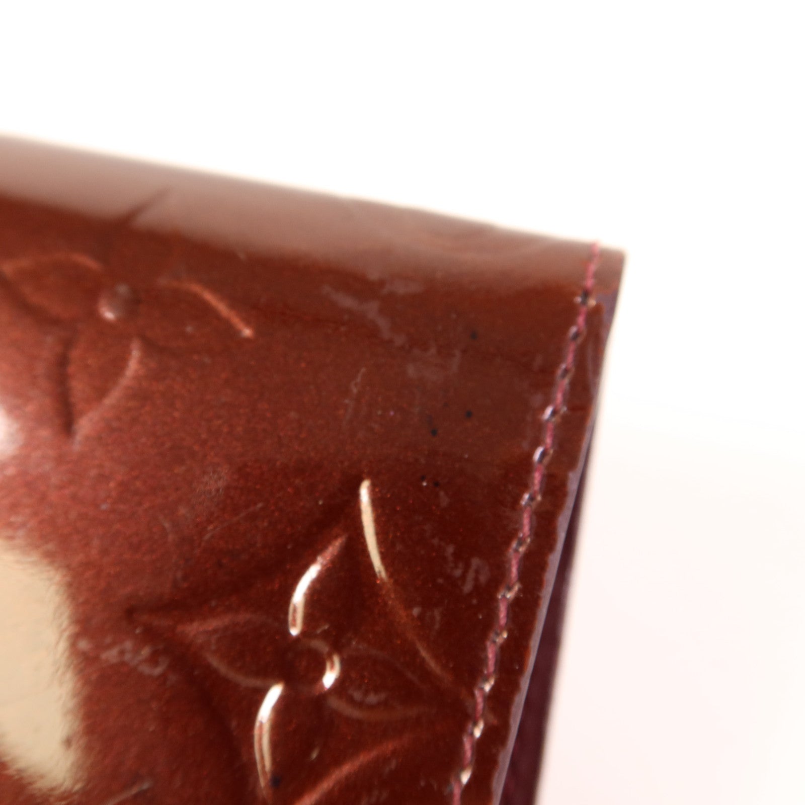 LOUIS VUITTON Vernis Card Case金扣卡片套