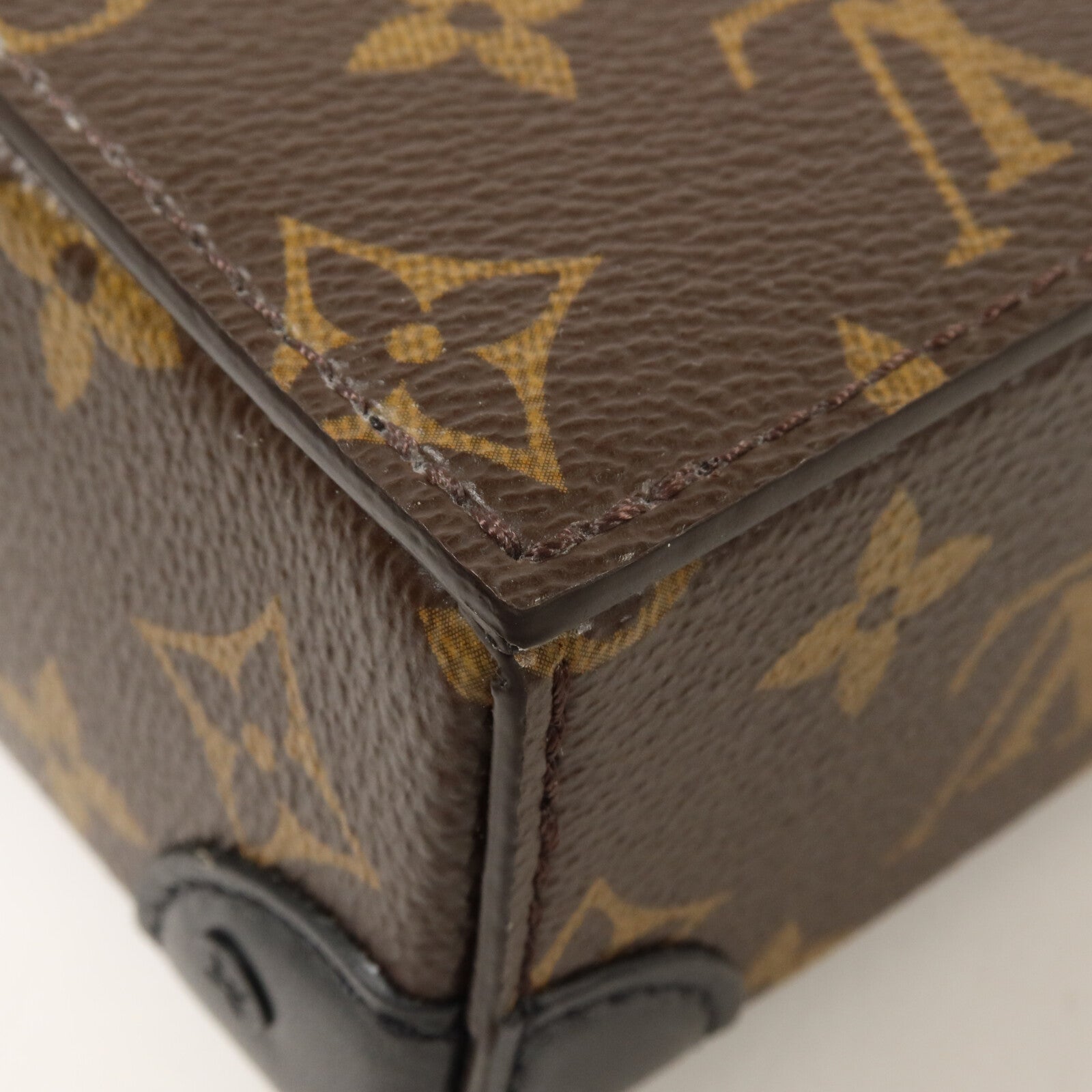 LOUIS VUITTON Monogram Macassar Steamer肩背袋